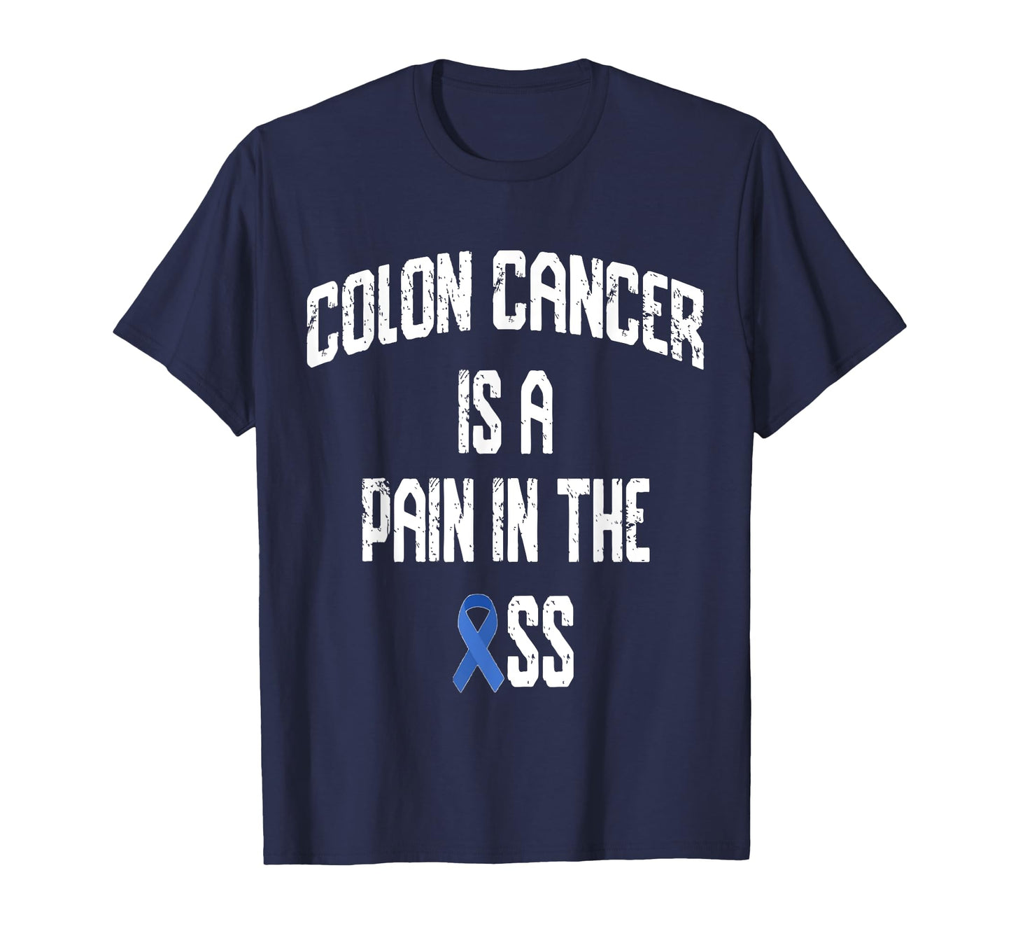 Colorectal Cancer Awareness Tees Colon Cancer Awareness Funny T-Shirt - Black, Unisex-Adults, Short Sleeve, 3X-Large, Classic Fit, Cotton 60% Polyester 40%
