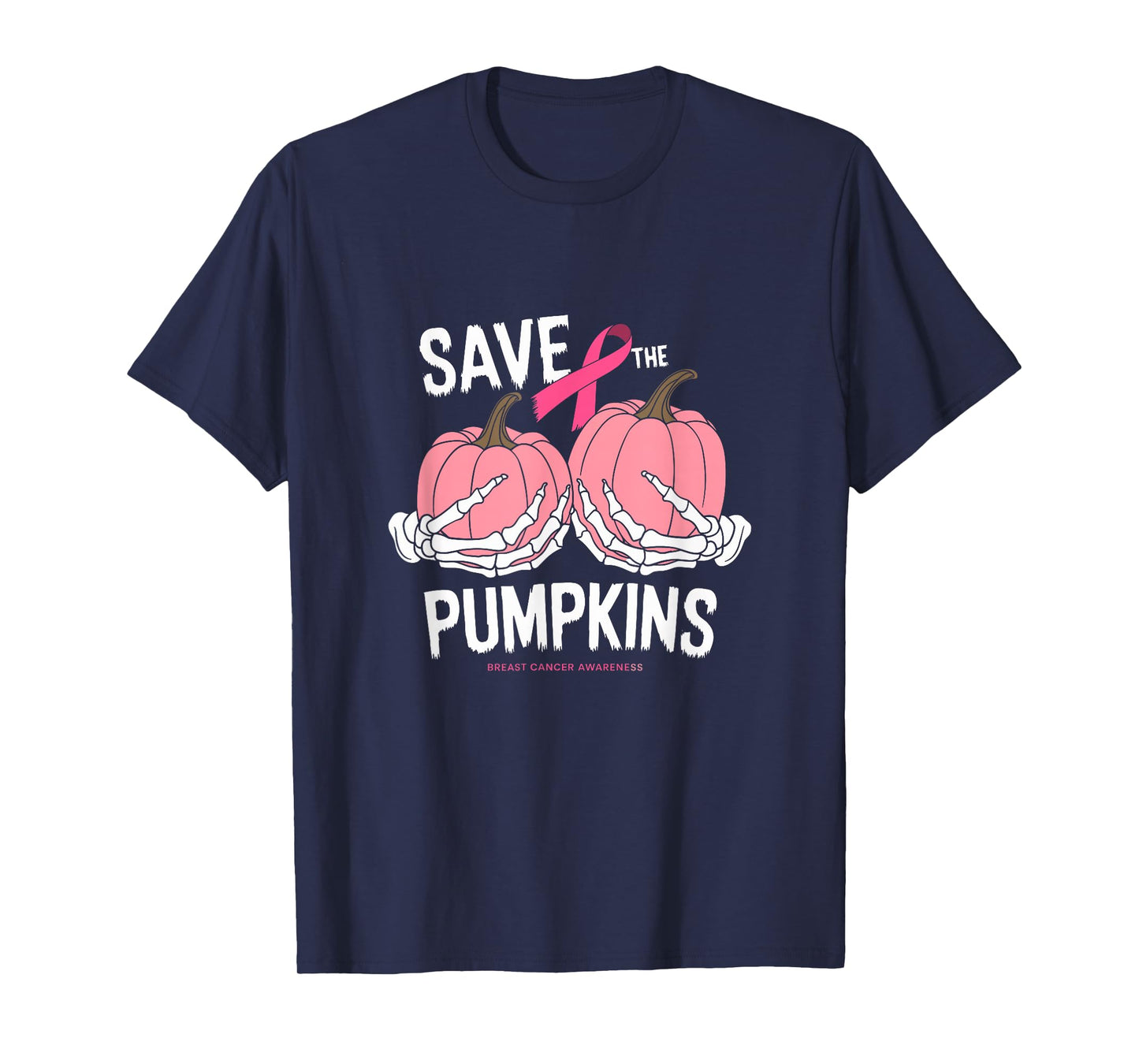 Save The Pumpkins Breast Cancer T-Shirt