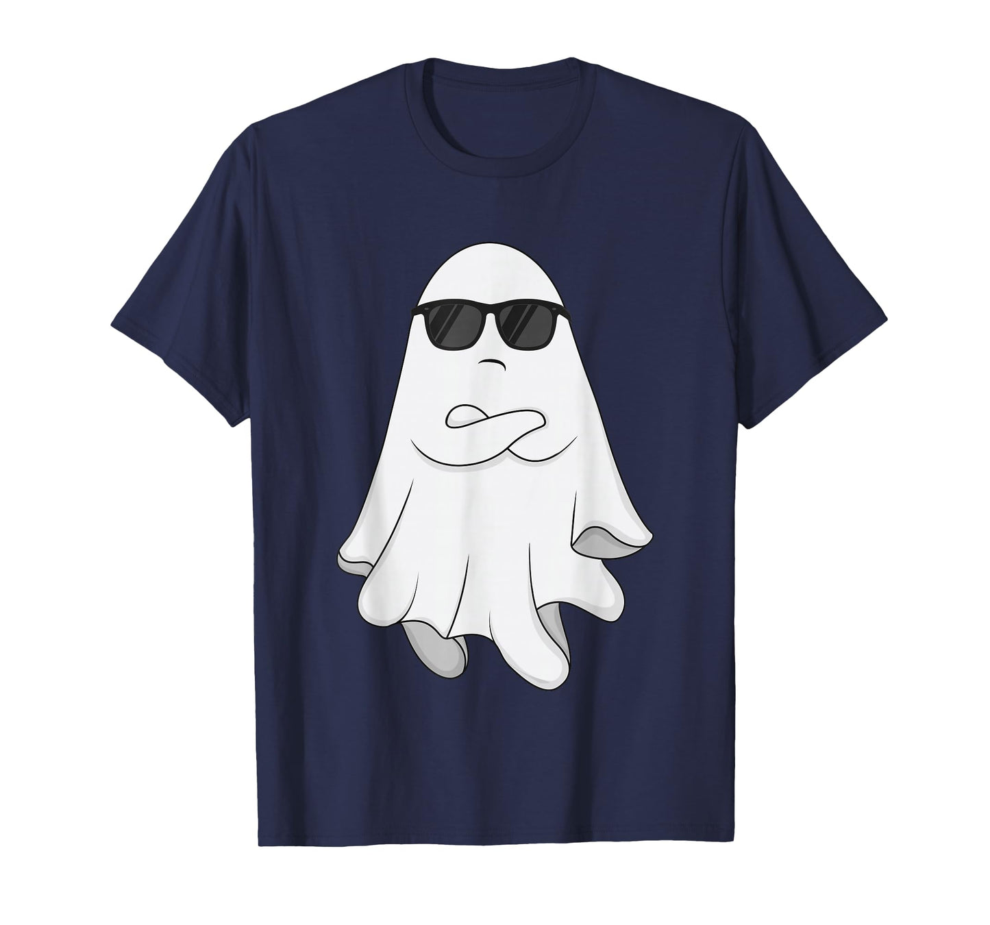 Funny Angry Ghost Halloween Costume Boo Ghost Men Women T-Shirt