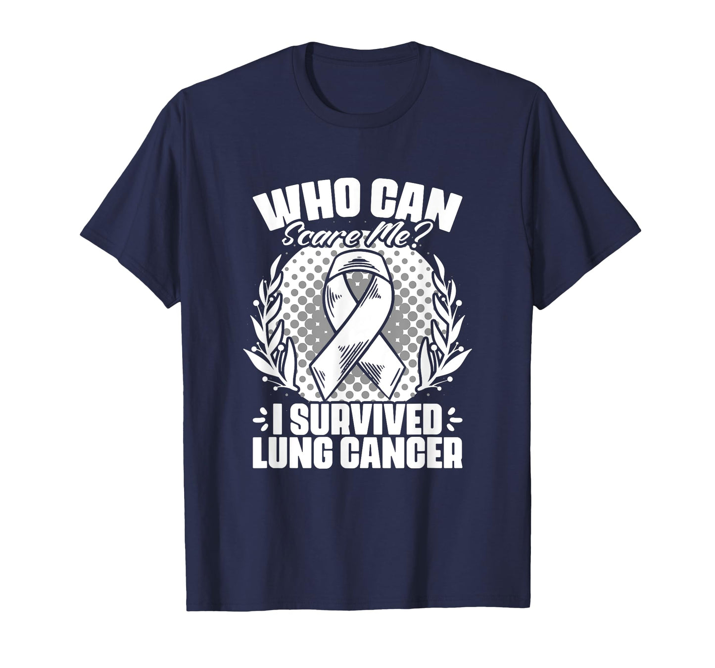 I Survived Lung Cancer Warrior Support Lung Cancer Survivor T-Shirt
