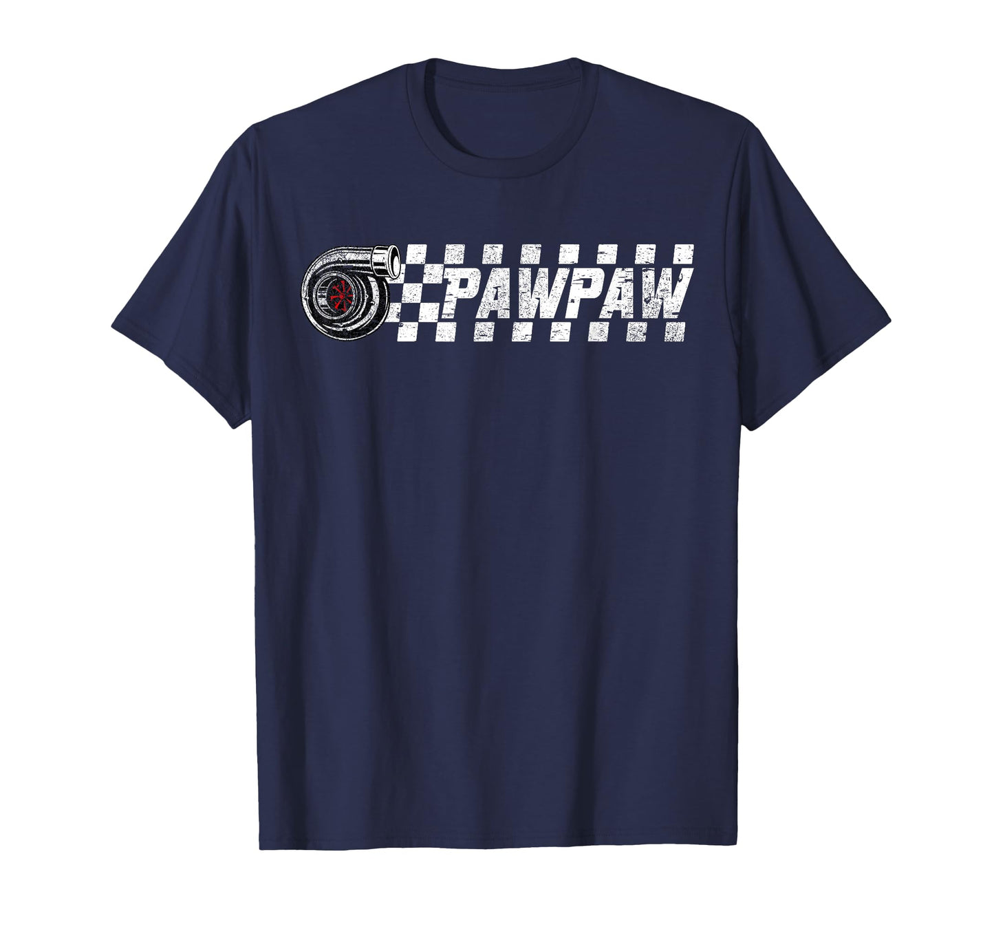 Birthday Party Matching Family Pit Crew Race Car Pawpaw T-Shirt