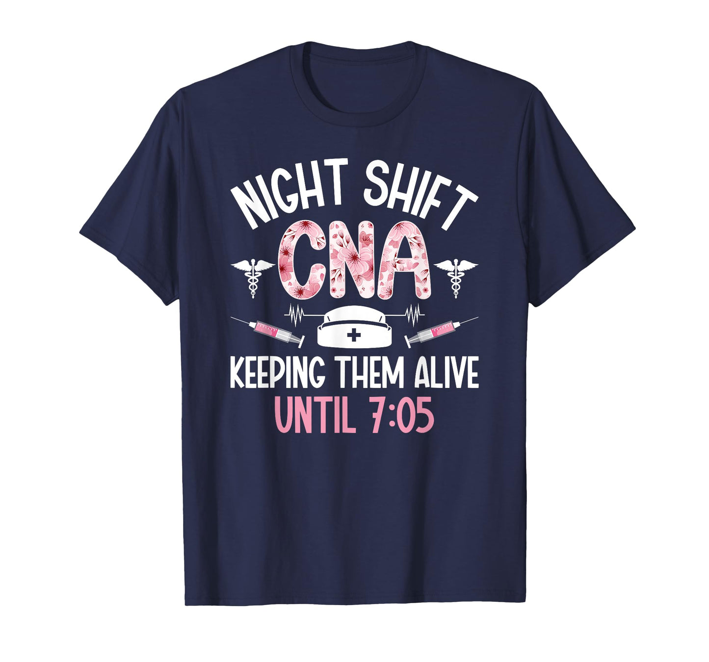 Night Shift CNA Night Shift Certified Nursing Assistant T-Shirt