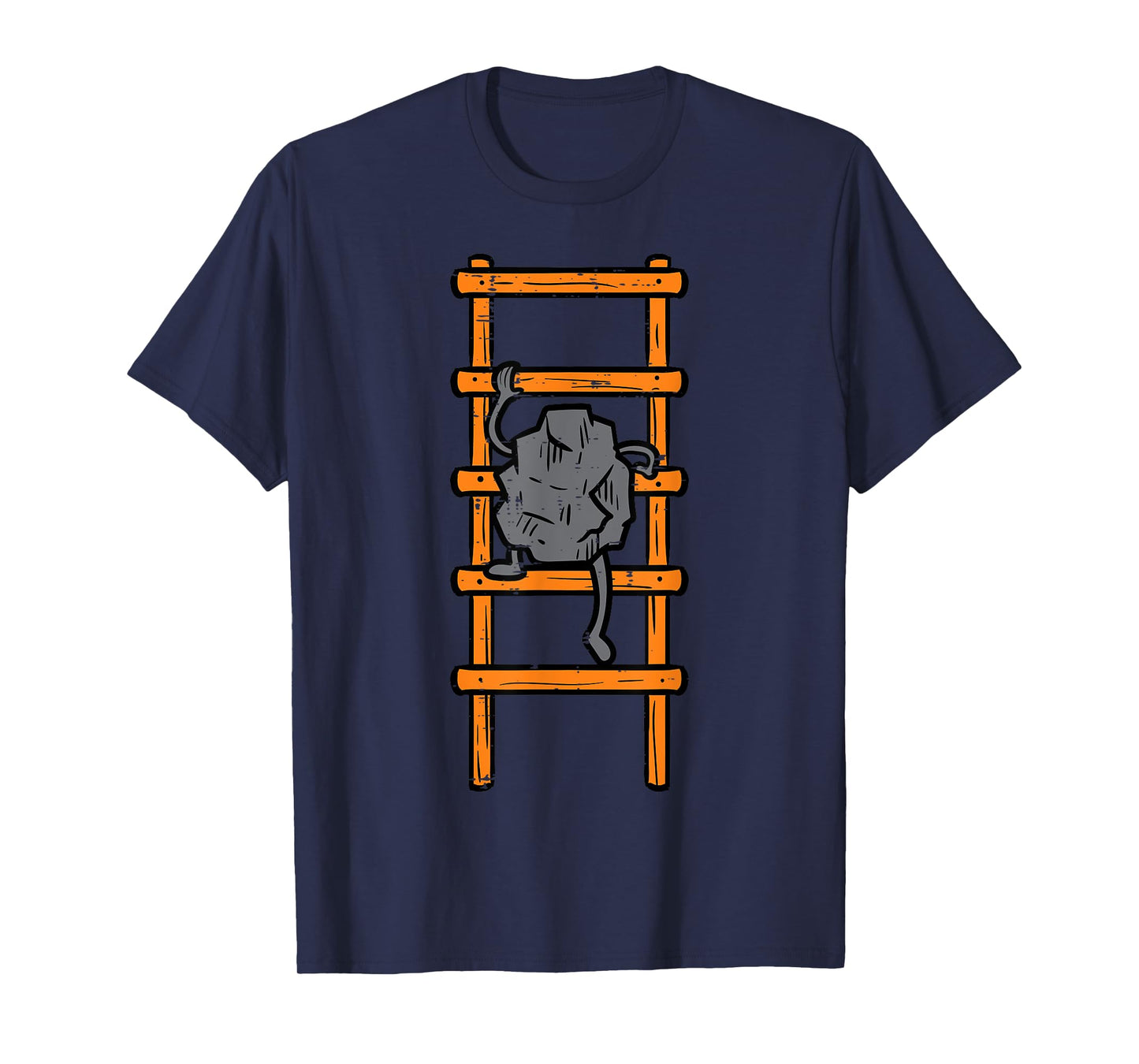 Rock Climbing Ladder Funny Climber Bouldering Kids Men Women T-Shirt