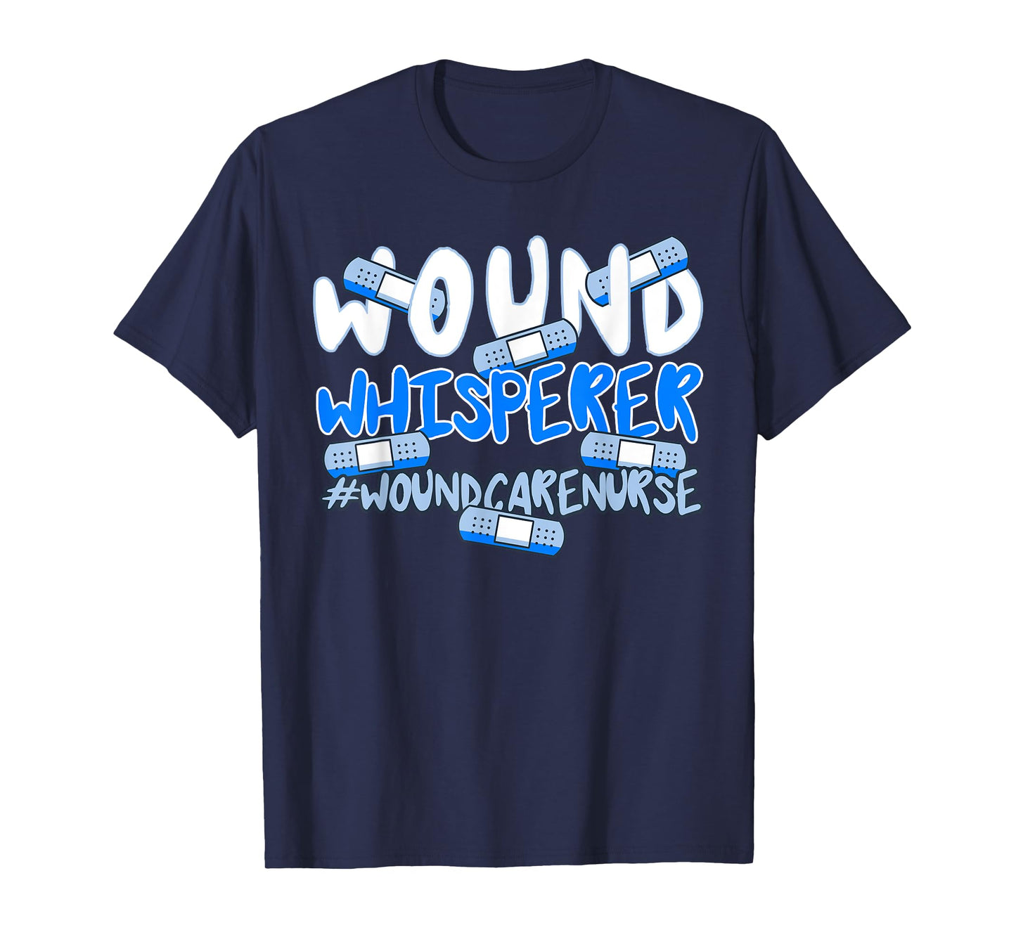 Wound Care Nurse Ostomy RN Medical Practitioner Bandaid T-Shirt