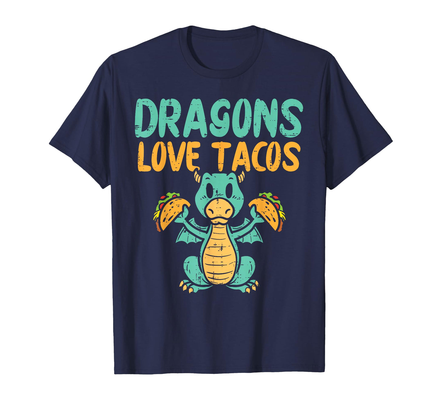 Dragons Love Tacos Cute Cinco De Mayo Mexican Food Kids Boys T-Shirt