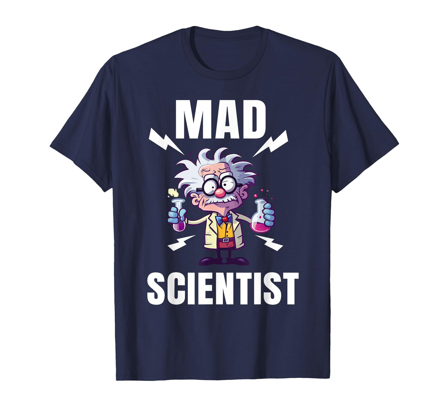 Mad Scientist Shirt Kids Toddler Boys Girls Child Science T-Shirt