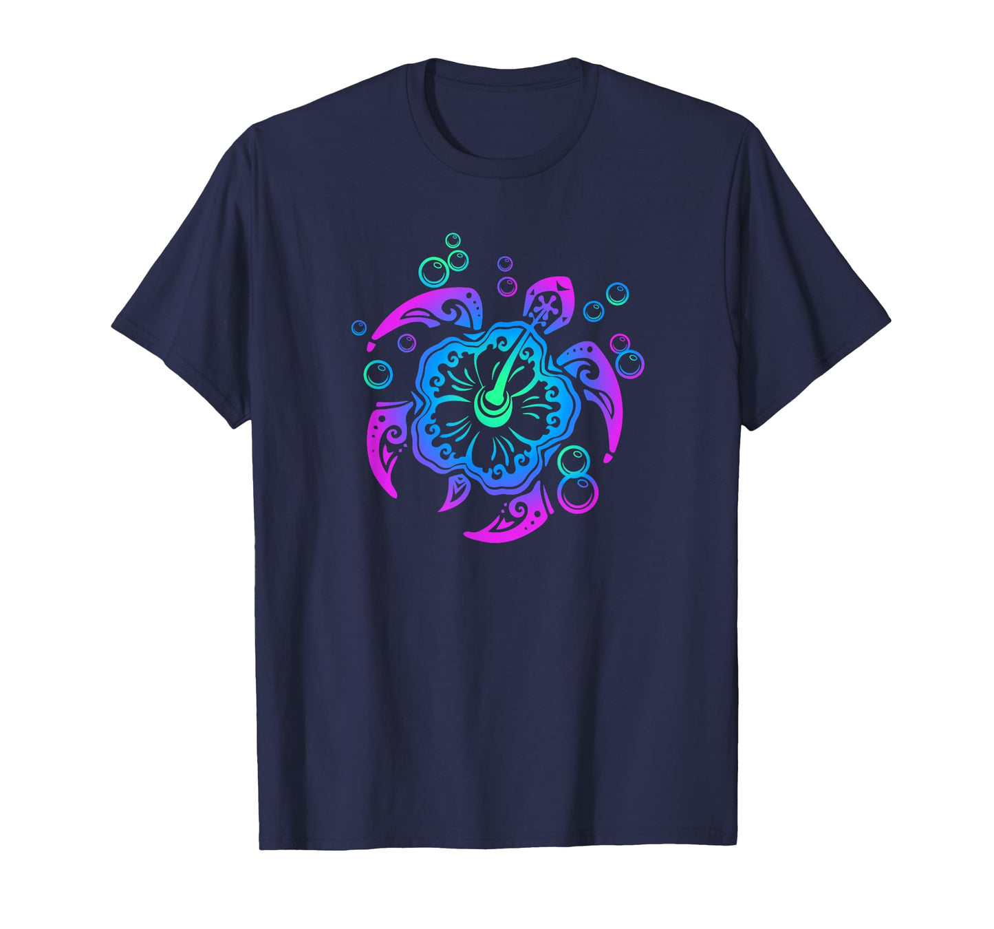 Sea Turtle Tribal Hawaii Islander Polynesian T-Shirt