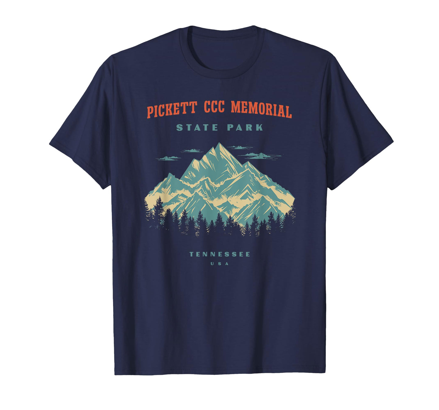 Pickett CCC Memorial State Park Tennessee Retro Vintage T-Shirt