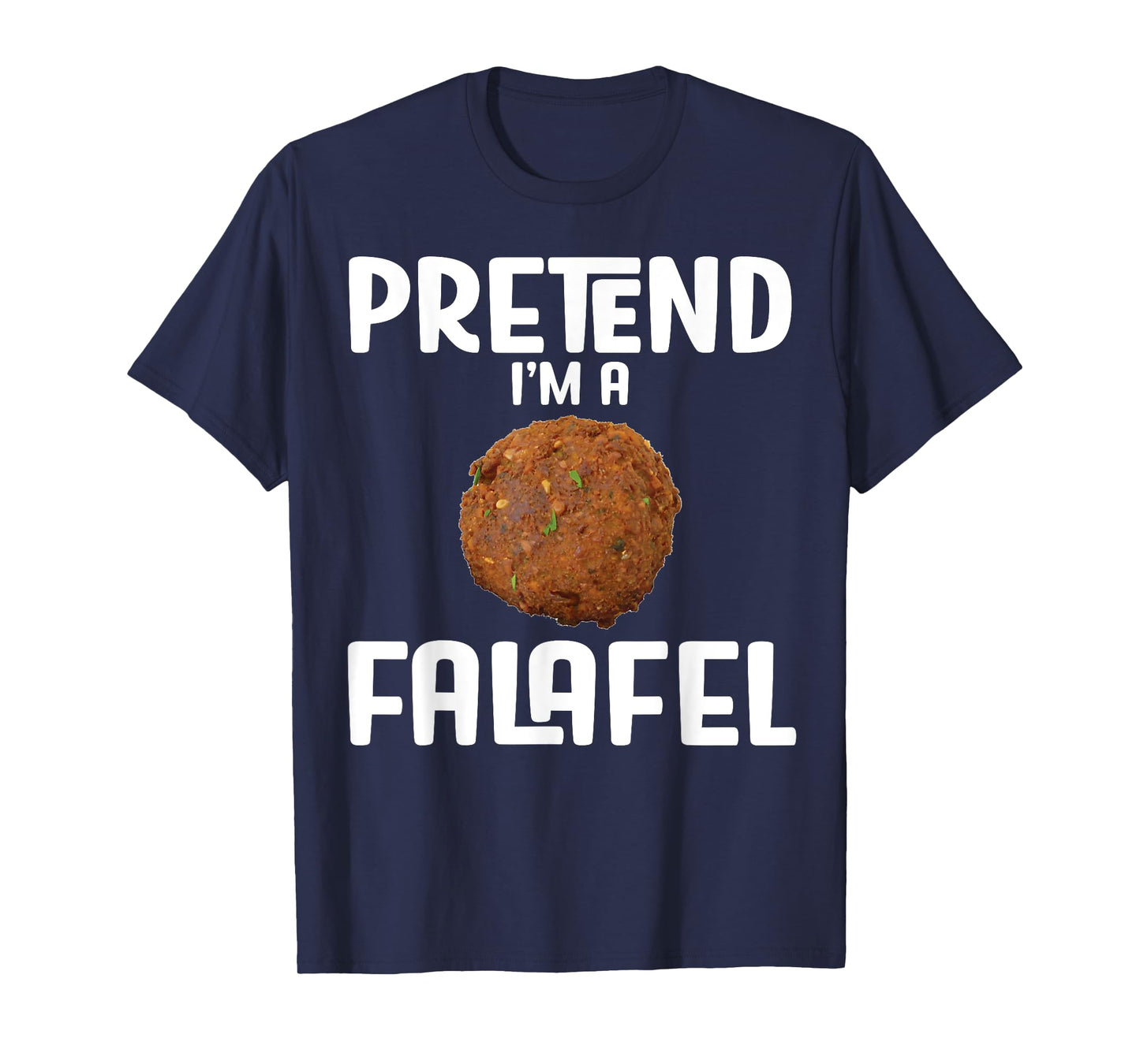 Funny Halloween Lazy Costume Outfit Pretend Im a falafel T-Shirt