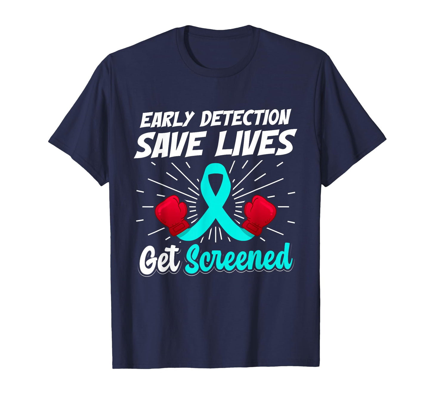 Teal Ribbon Cervical Cancer Awareness Month Survivor T-Shirt