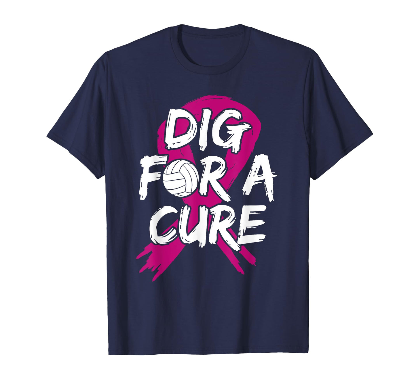 Breast Cancer Volleyball Pink Ribbon Surgery Carcinoma Sport T-Shirt