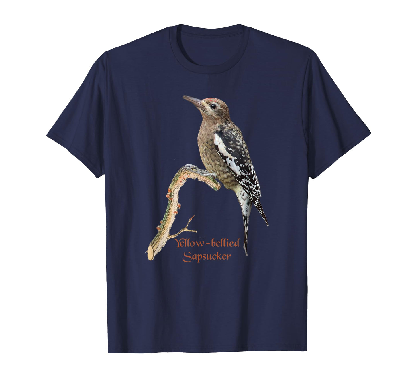 Yellow-bellied Sapsucker Woodpecker Bird T-Shirt