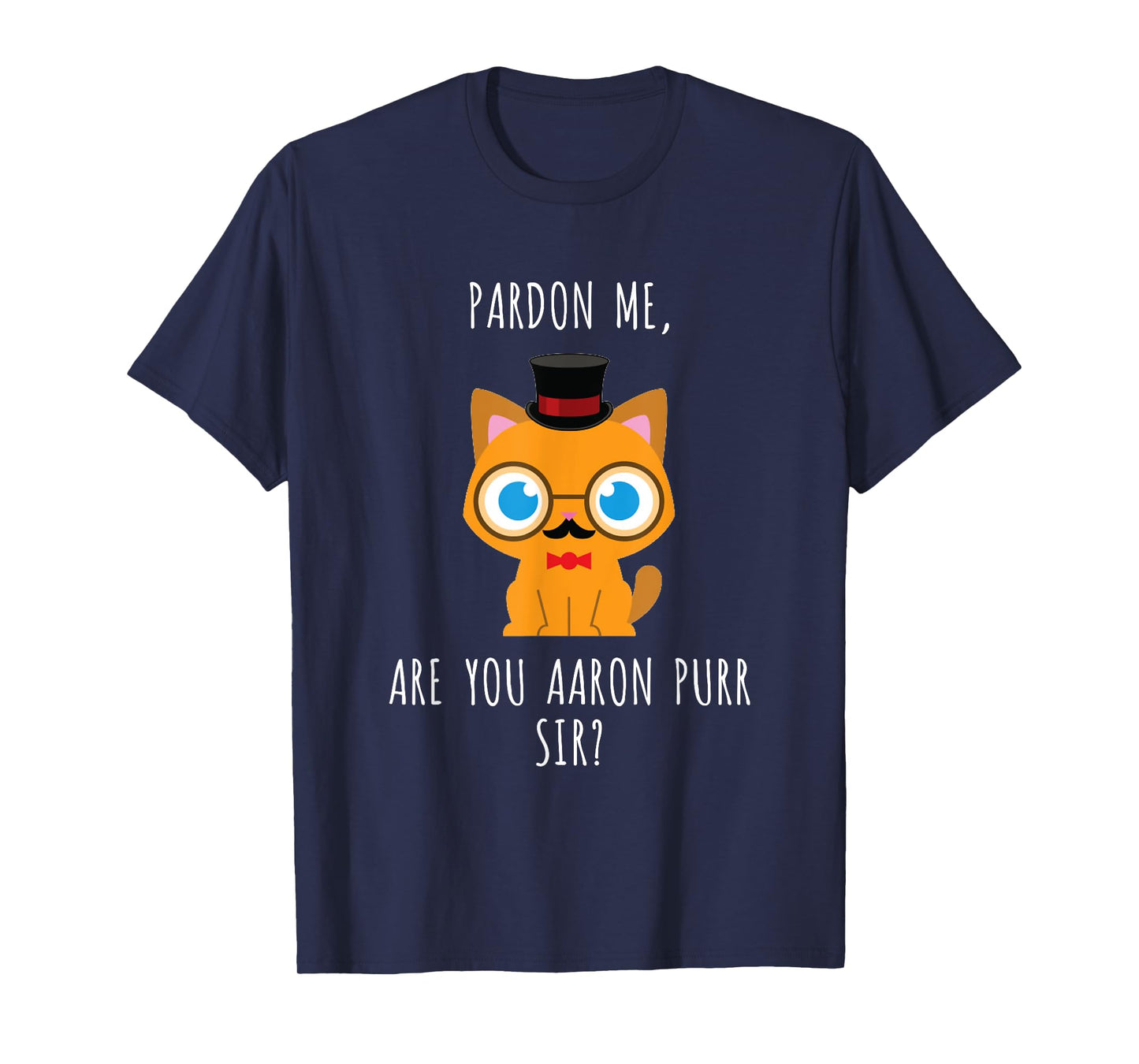 Hamilton Cat T-shirt Funny Tee for Men Women Kids Gift T-Shirt