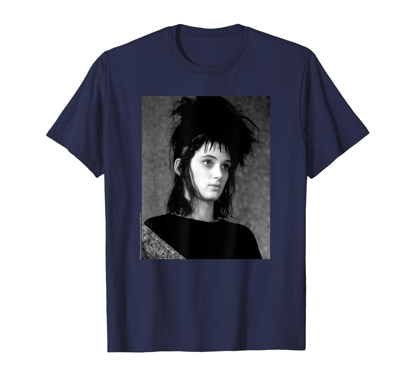 Beetlejuice Lydia Deetz Vintage Black and White Photo Movie T-Shirt