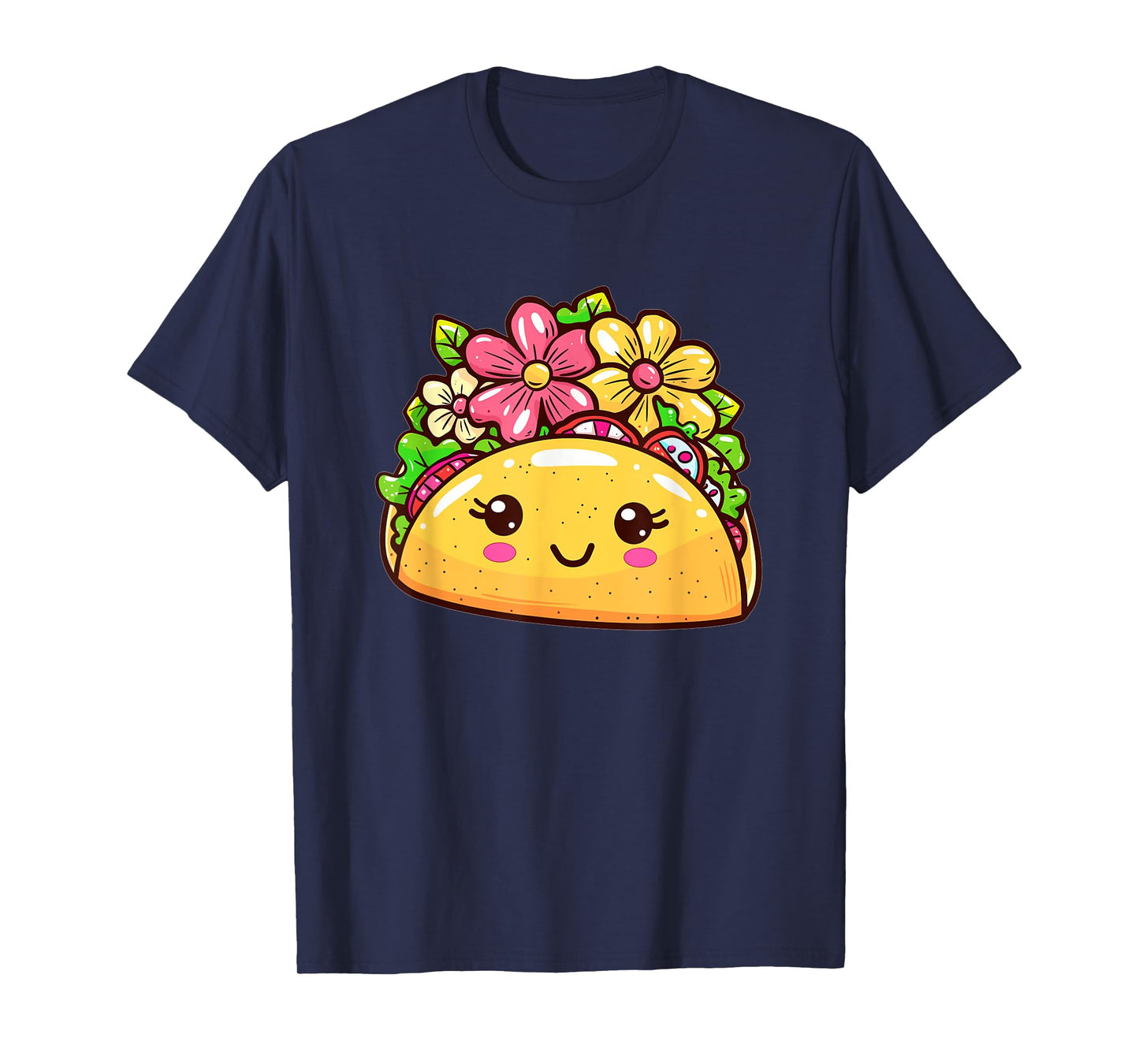 Cartoon Taco I Cute Taco T-Shirt