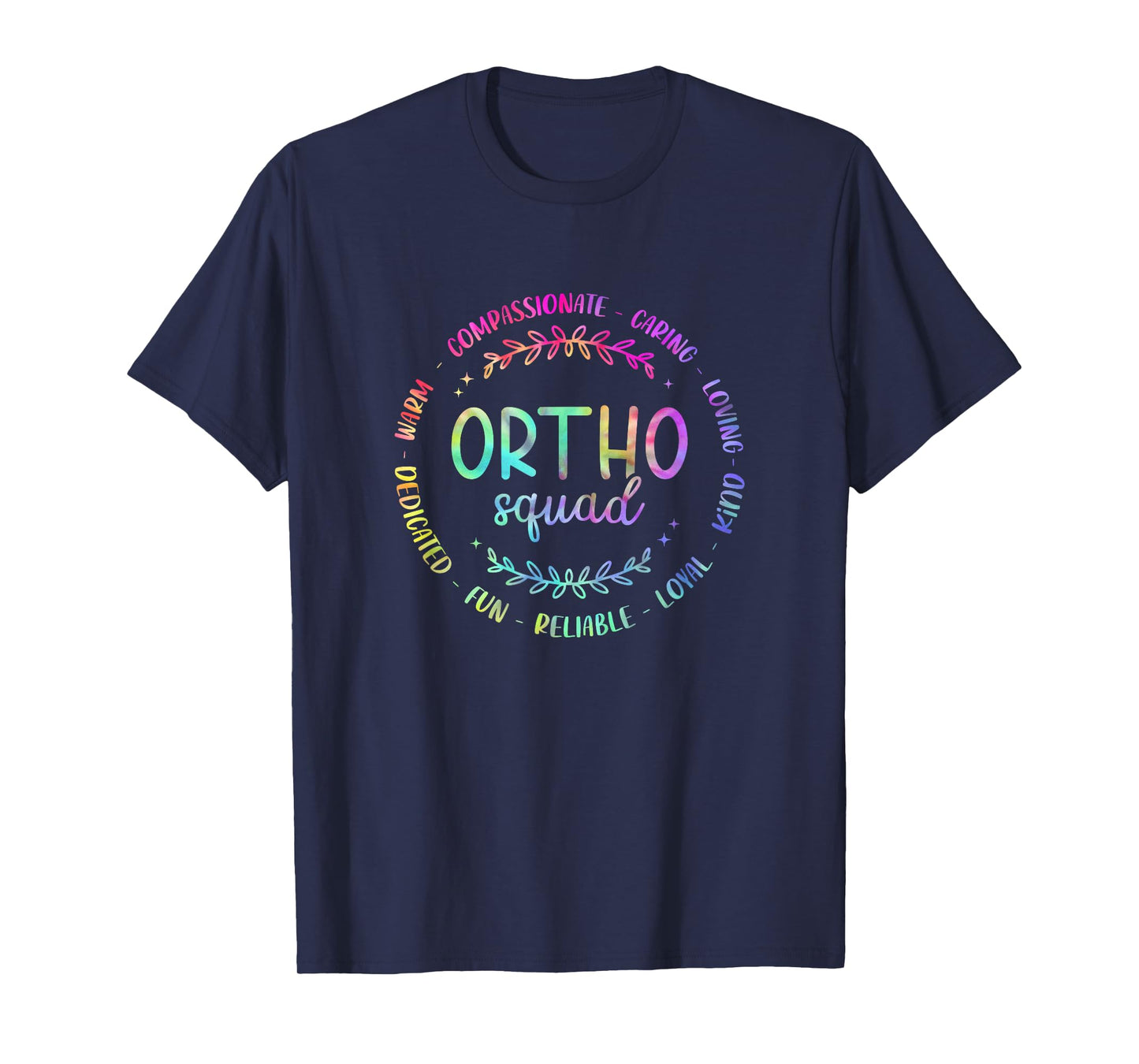 Tie Dye Ortho Squad Orthopedic Surgeon Orthopedist T-Shirt