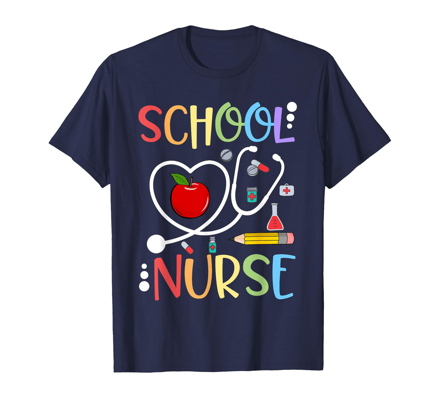 School Nurse Appreciation Nursing Nurse Day & Nurse Week T-Shirt