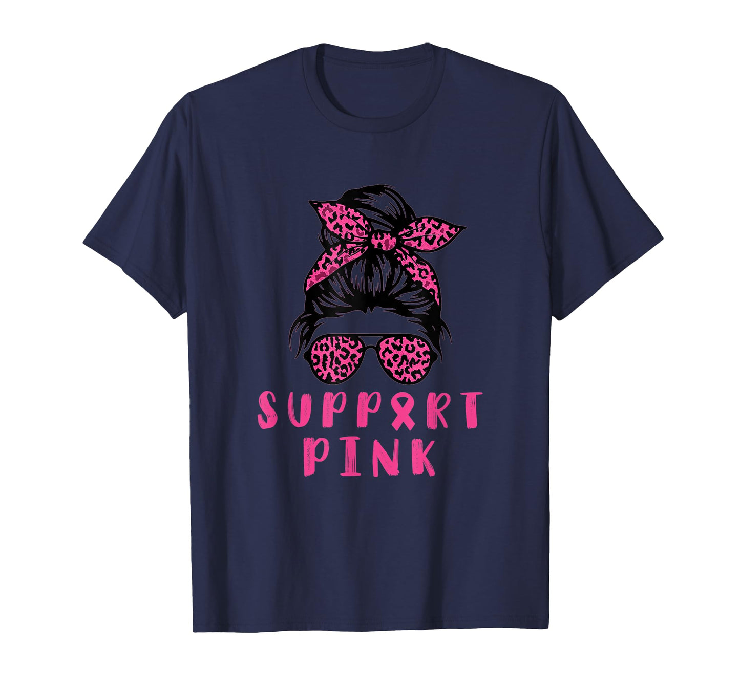 In October We Wear Pink for Breast Cancer Awareness support T-Shirt