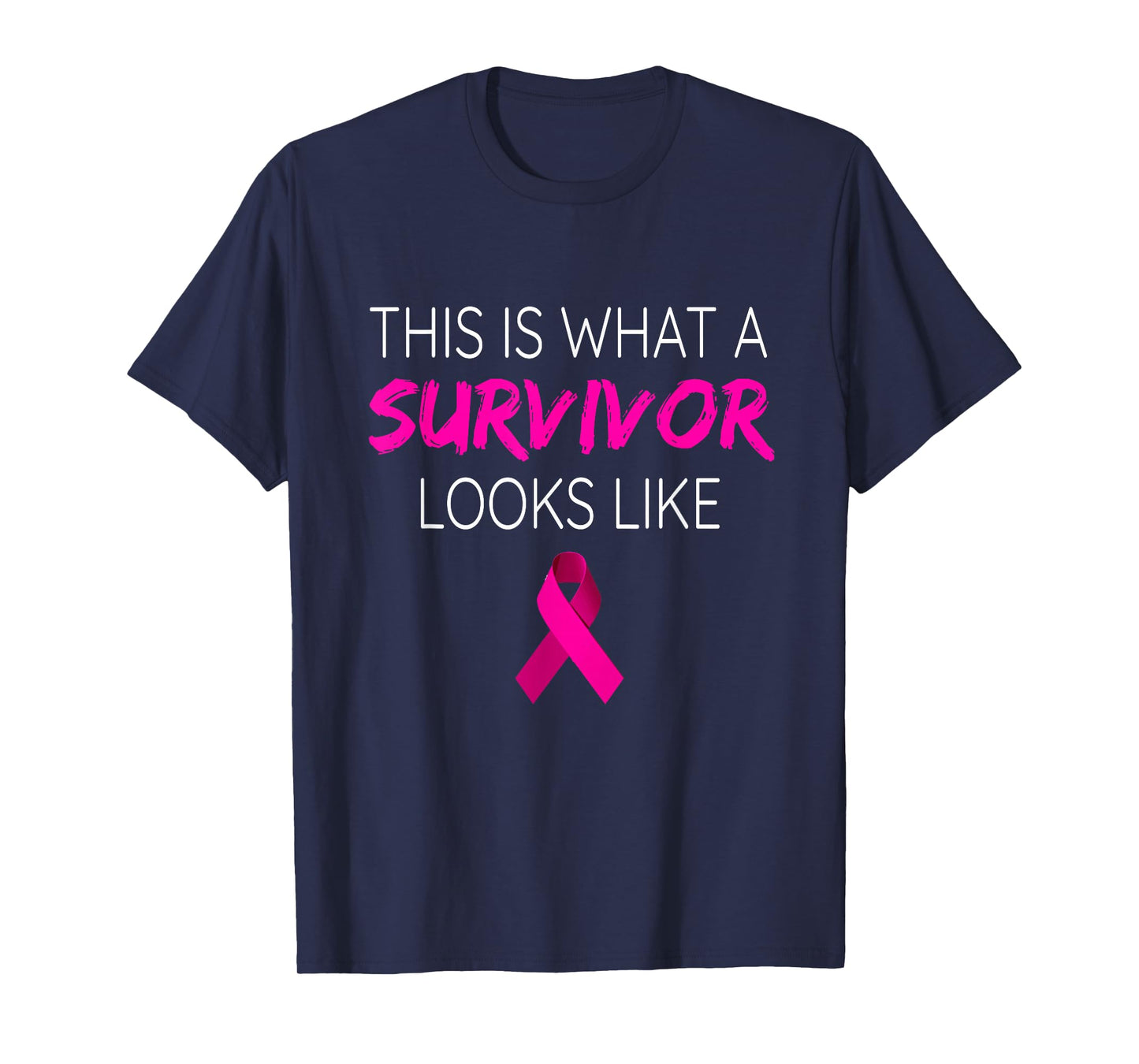 Breast Cancer Awareness Survivor Pink Ribbon Gifts T-Shirt