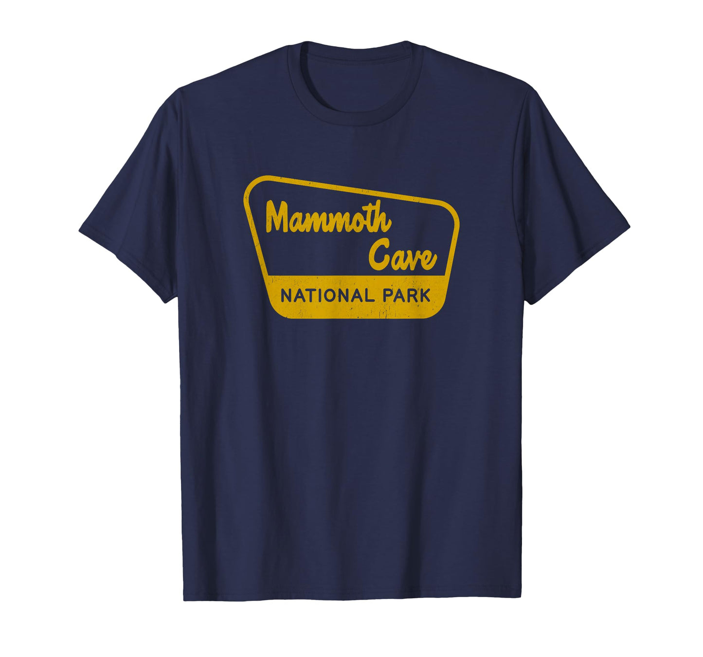 Mammoth Cave National Park Vintage Inspired Sign Graphic T-Shirt