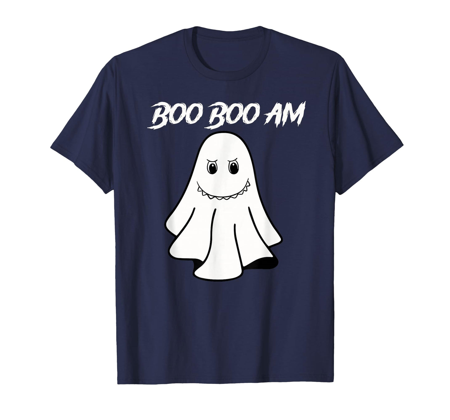 Cute Spooky Halloween Boo Boo Am Ghost Kids Adults Costume T-Shirt