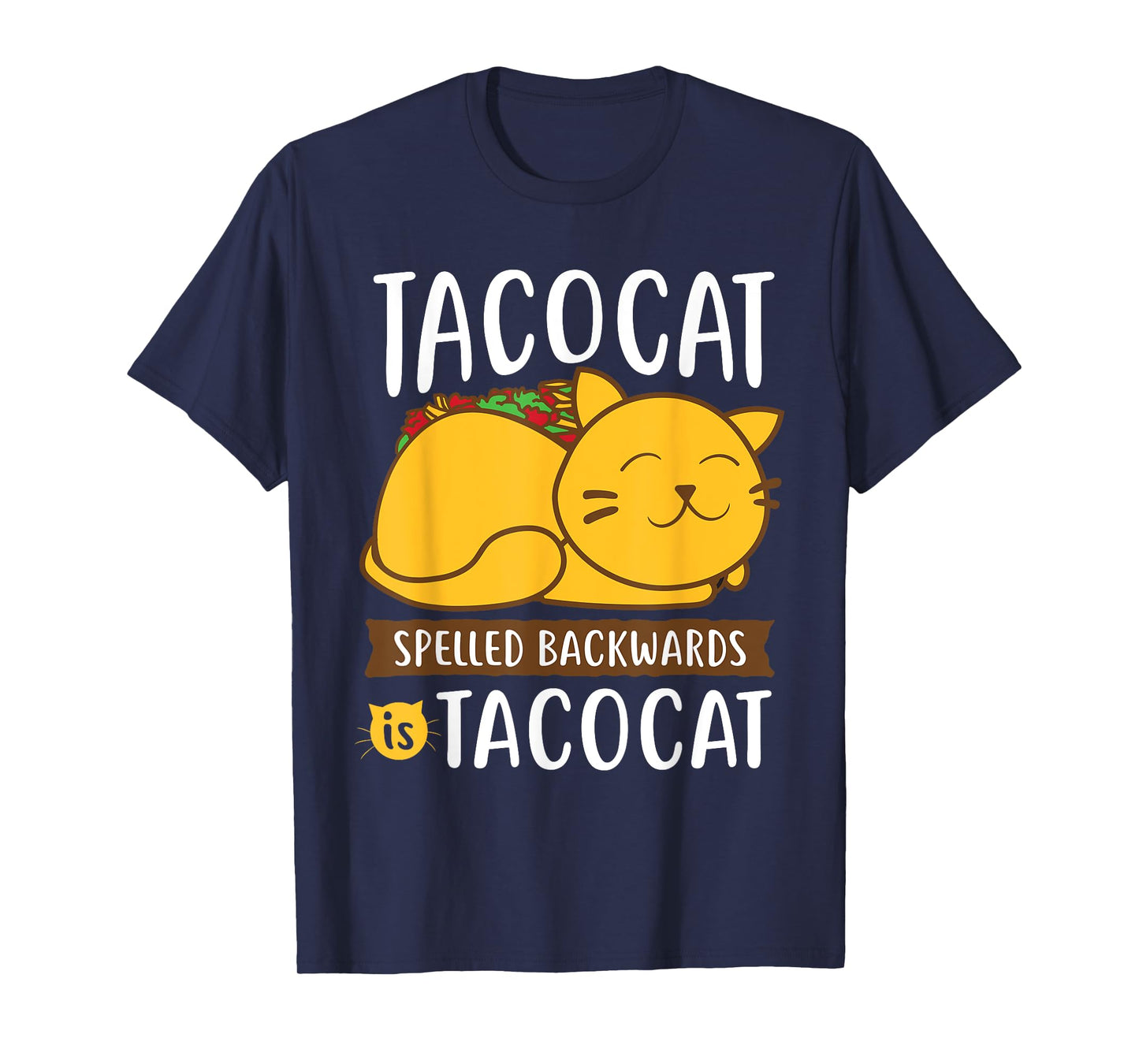 Tacocat Funny Taco Tuesday & Mexican Food Lover T-Shirt