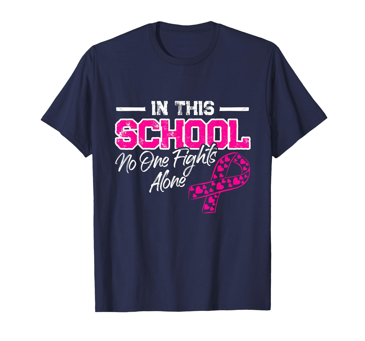 In This School Breast Cancer Awareness Month Support Warrior T-Shirt