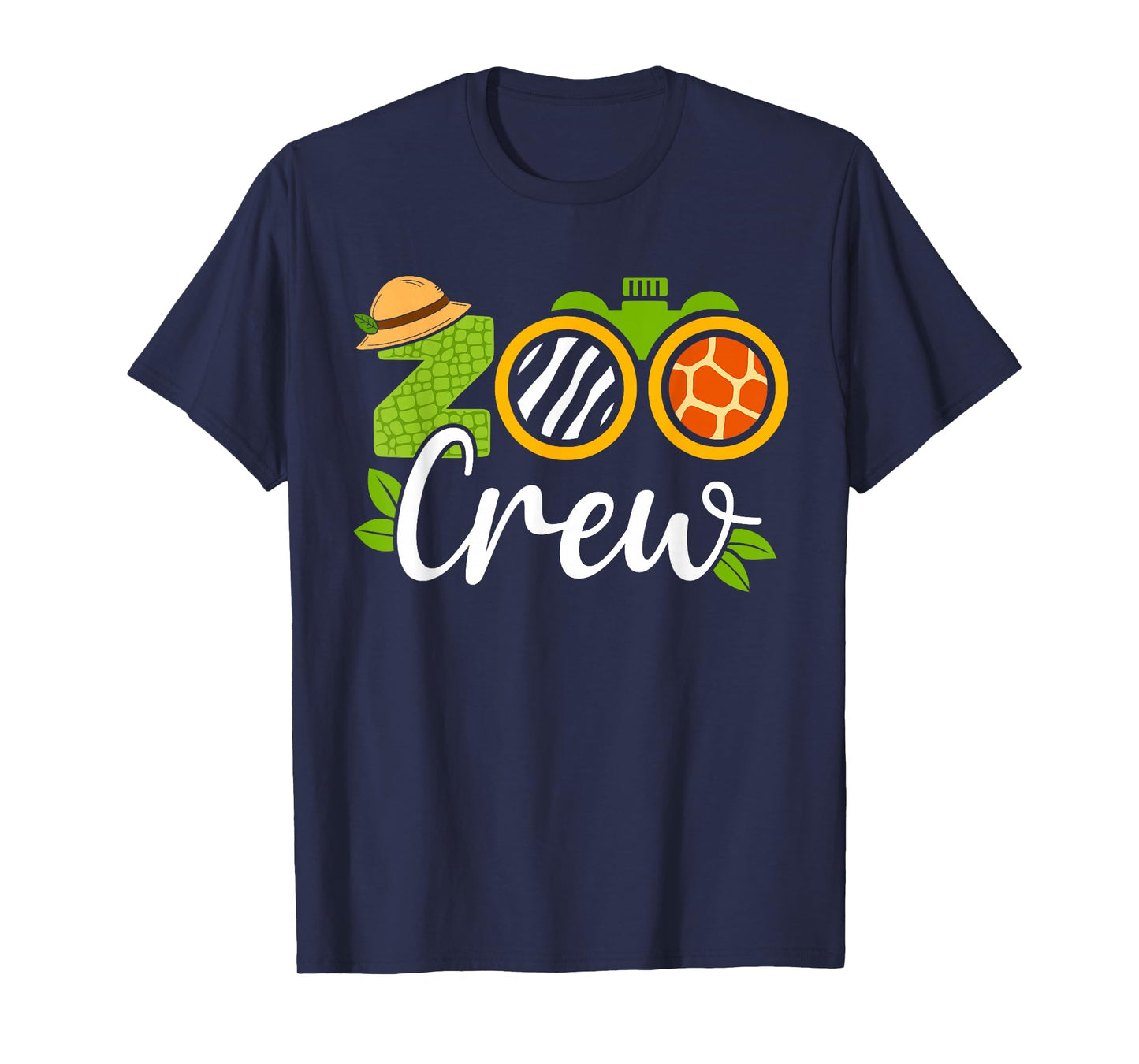 Zoo Squad Team Crew Jungle Safari Wildlife Zookeeper Animal T-Shirt