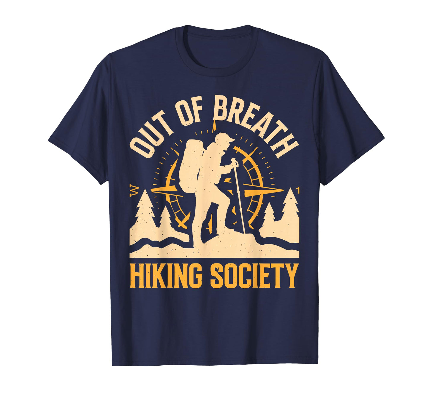 Out Of Breath Hiking Society T-Shirt