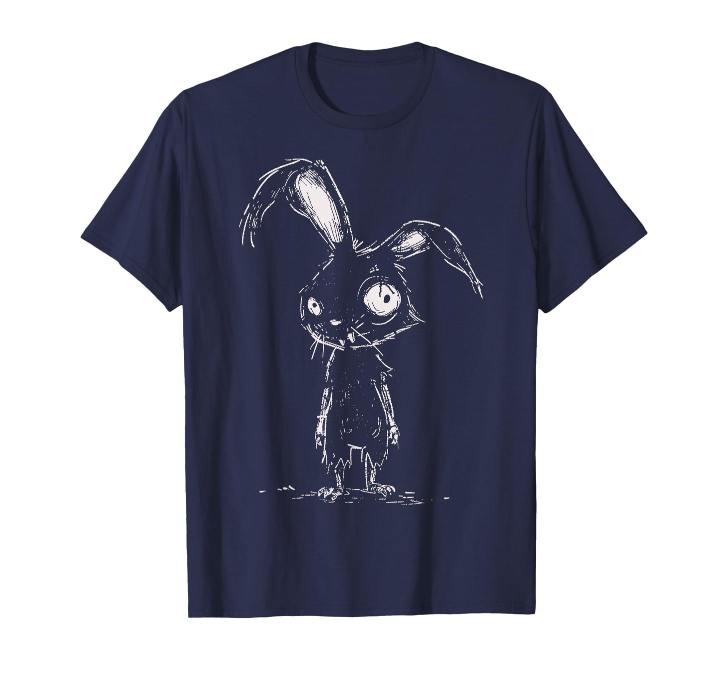 Weird Grunge Bunny Rabbit Alt Goth Cute Horror Aesthetic T-Shirt