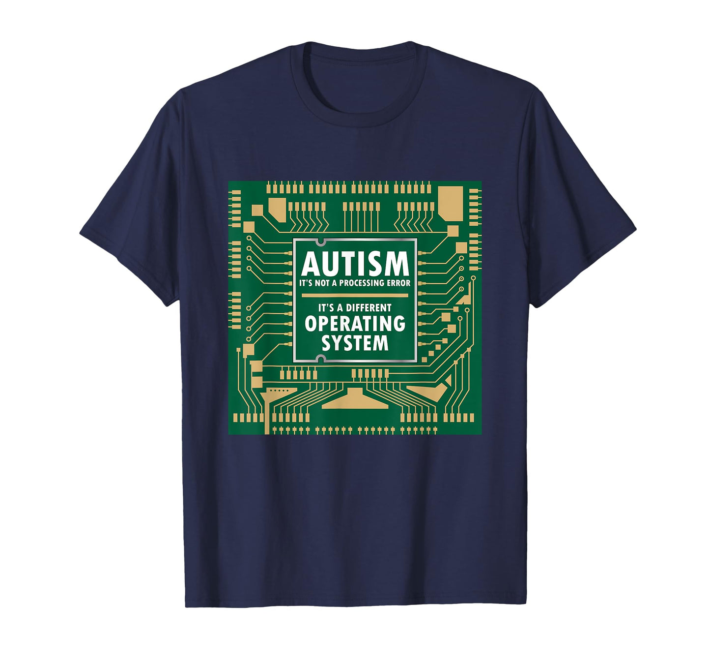 Autism Not Error Different Operating System Autistic Puzzle T-Shirt