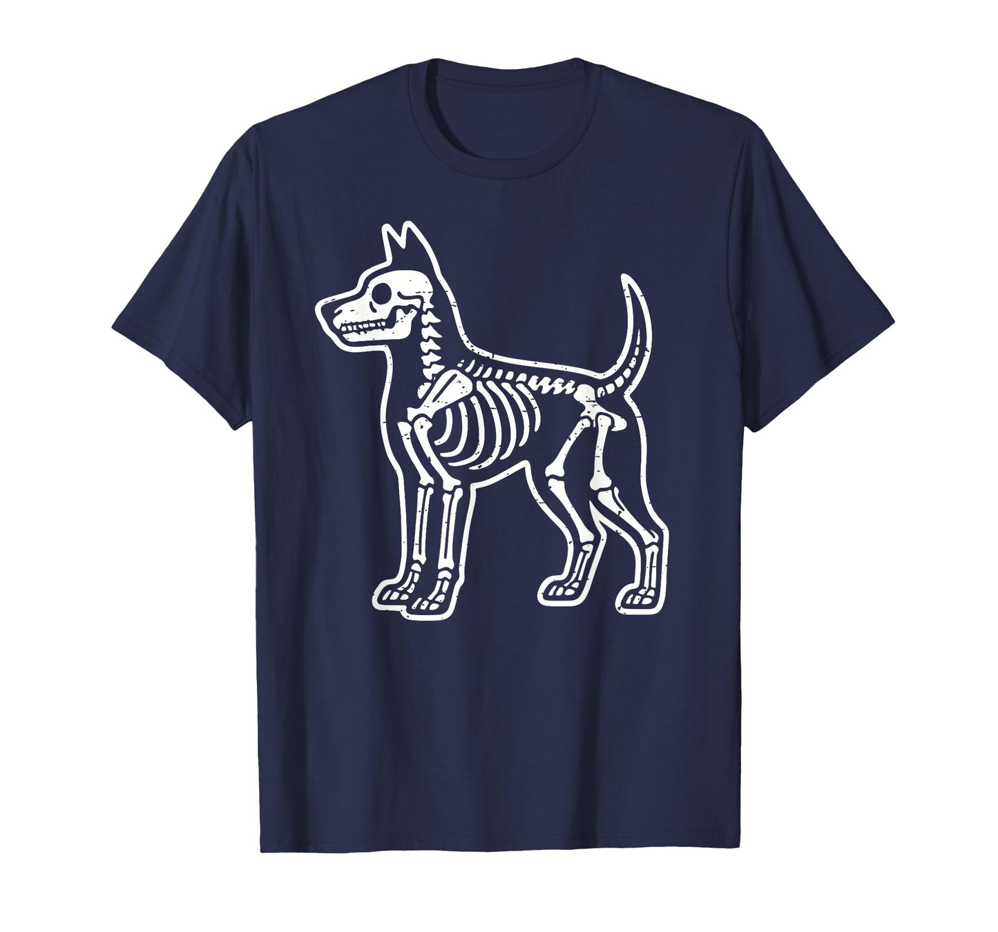 Dog Skeleton Halloween T-Shirt