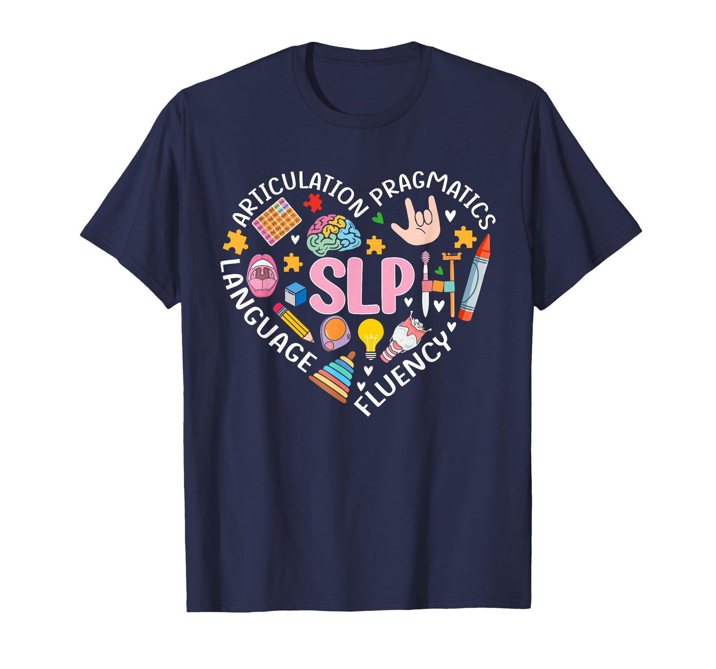 Speech Therapy Speech Language Pathologist Therapist SLP T-Shirt