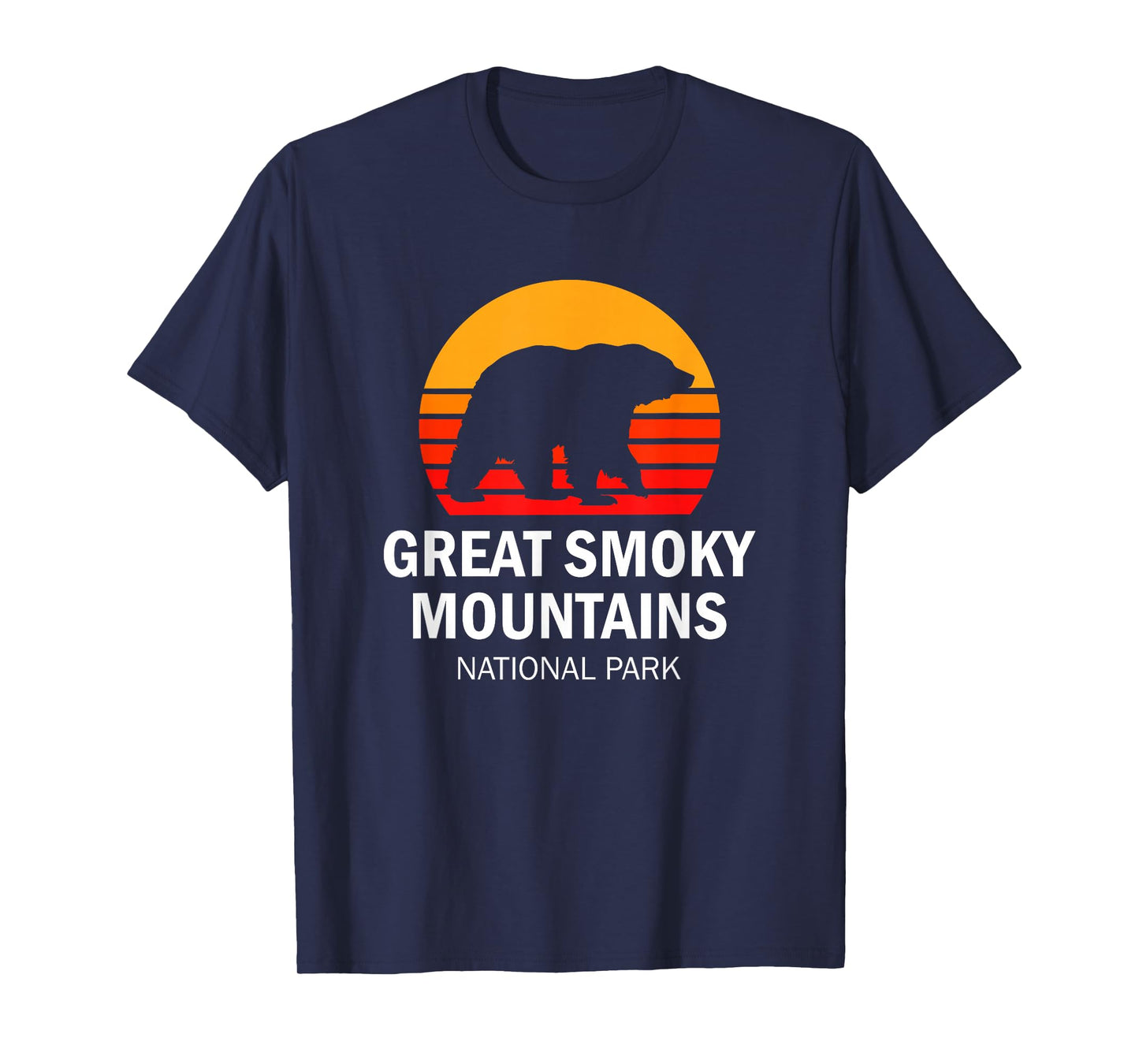 Vintage Great Smoky Mountains National Park Bear T-Shirt