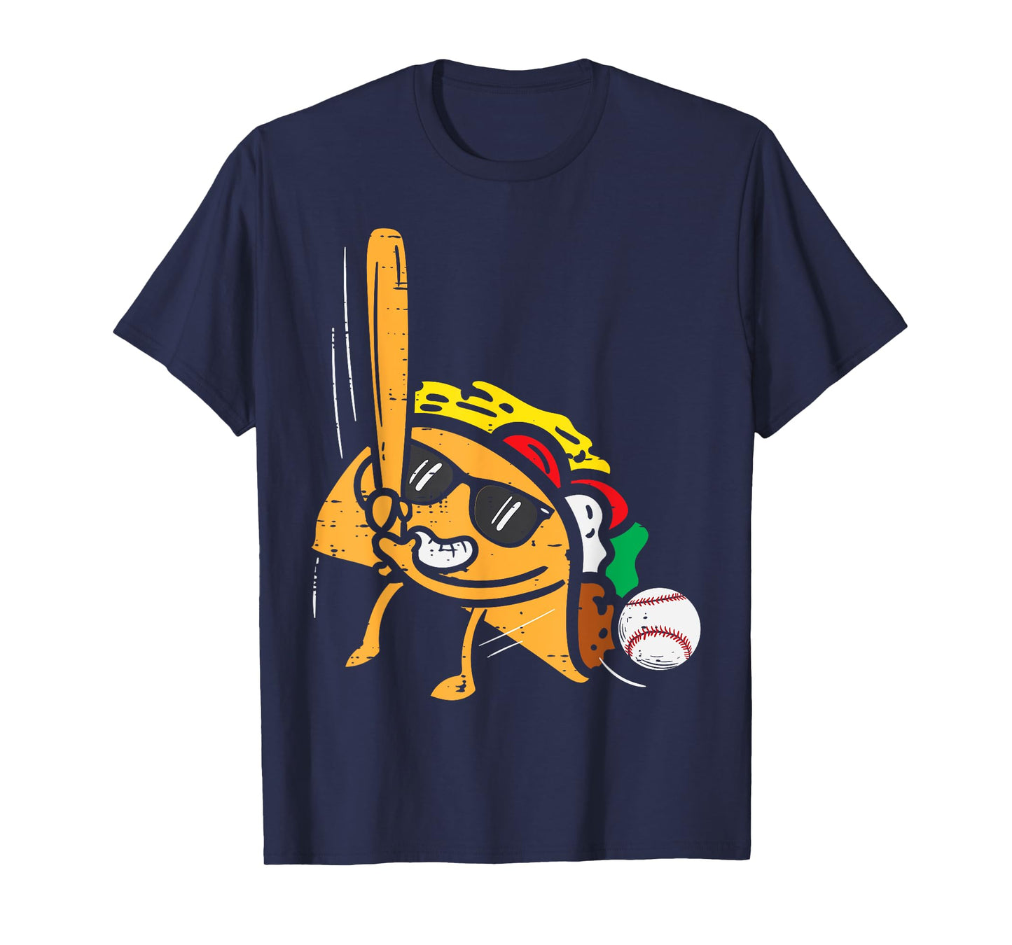 Taco Baseball Cinco De Mayo Mexican Fiesta Boys Men Kids T-Shirt