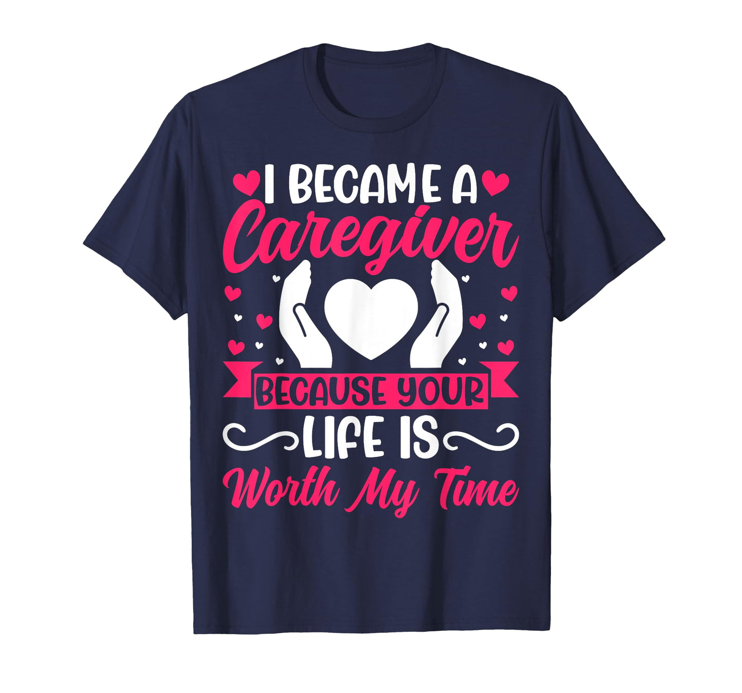 I Became a Caregiver - Funny Caregiver Nurse T-Shirt