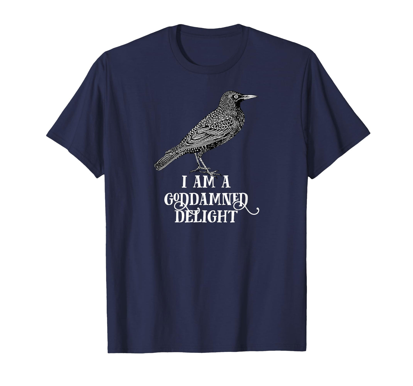 Threadless Effin' Birds I Am A Delight T-Shirt