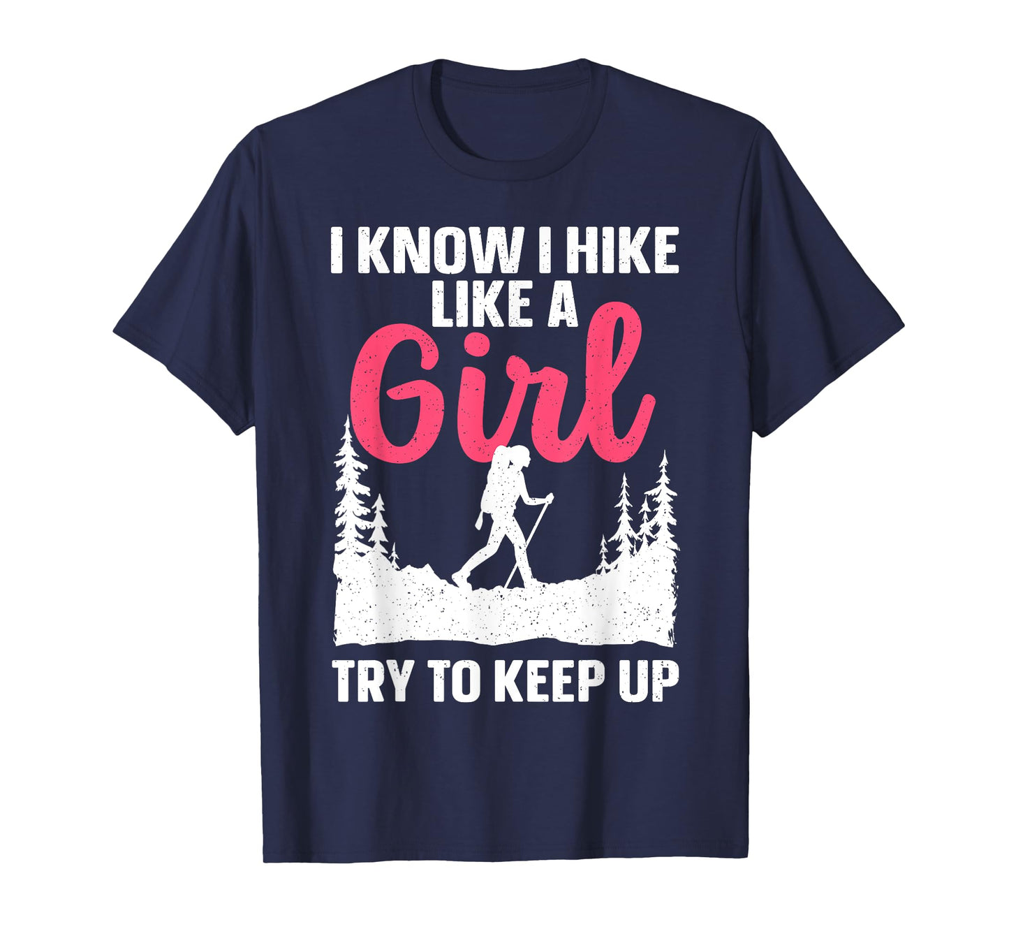 Hiking Art For Men Women Outdoor Nature Hiker Camping Hike T-Shirt