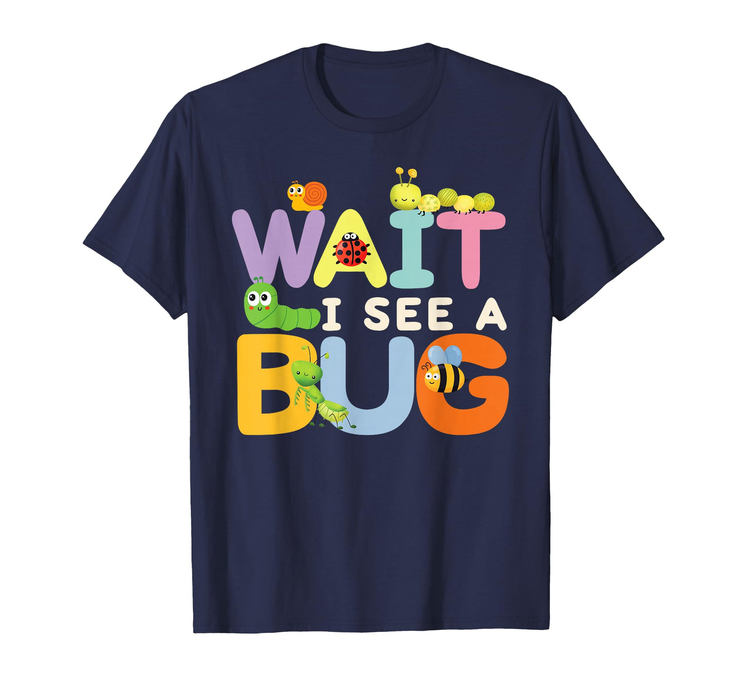 Funny Bug Insects Lovers Entomology Students Boys Girls Kids T-Shirt