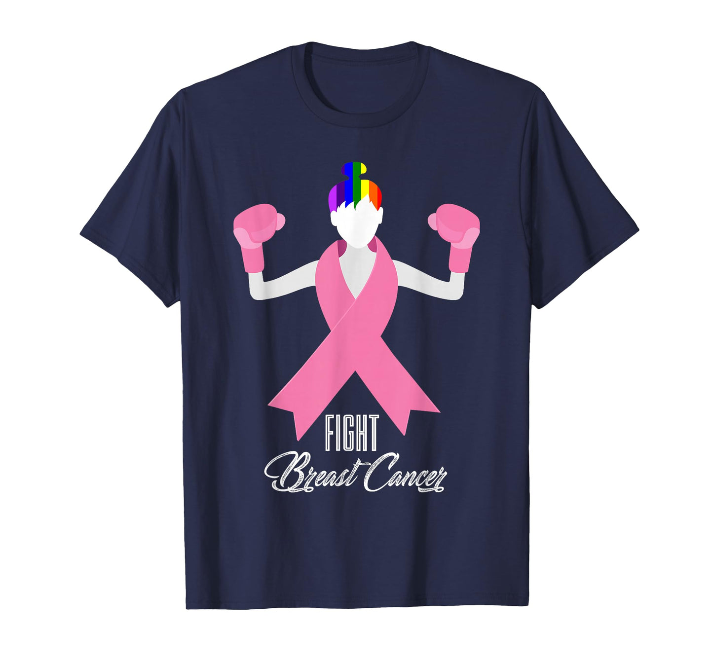 LBGT Fight Breast Cancer | Gay Cancer T-Shirt