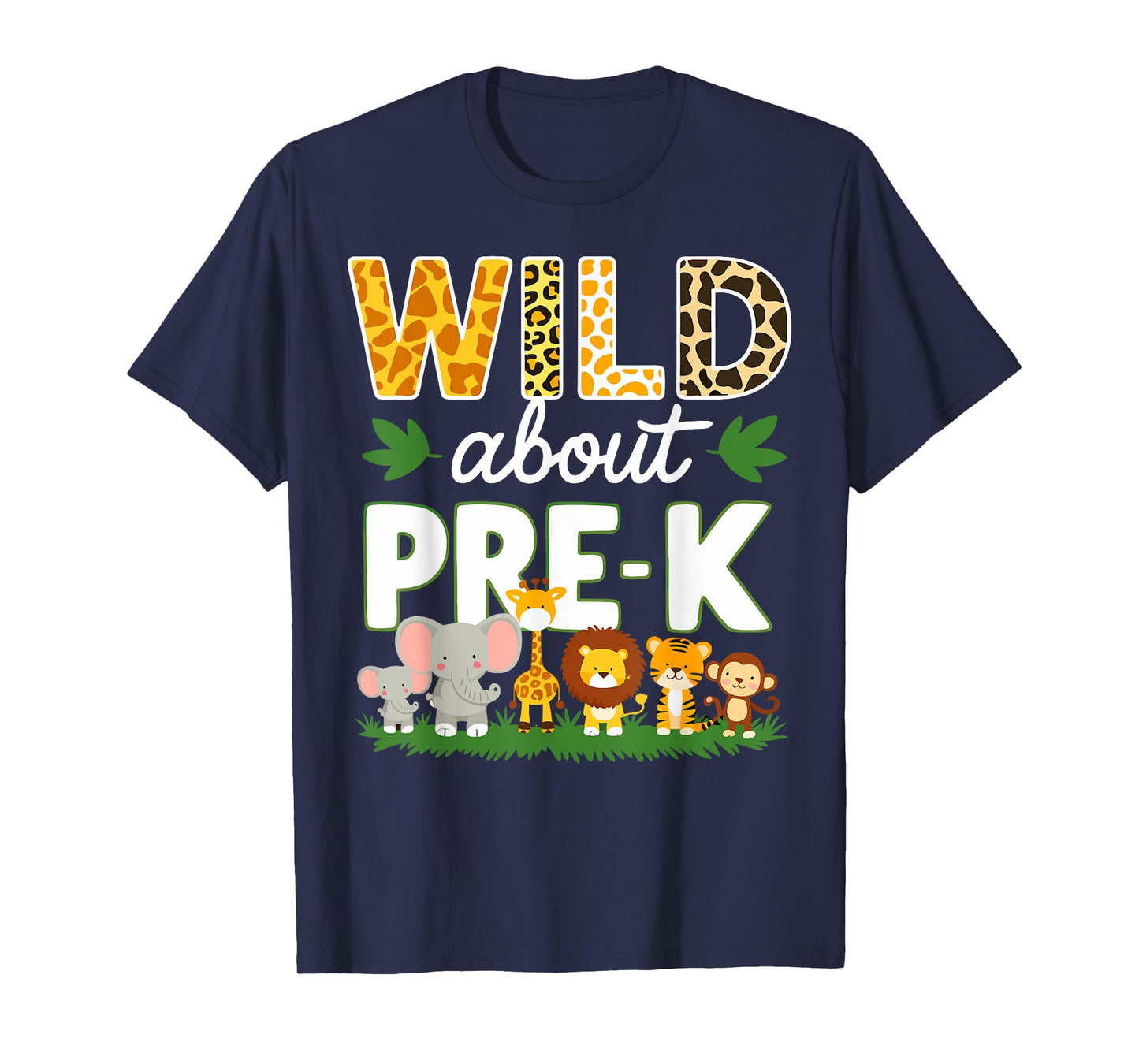 Pre-k Teacher, Kids Back To School Wild About Pre-k T-Shirt