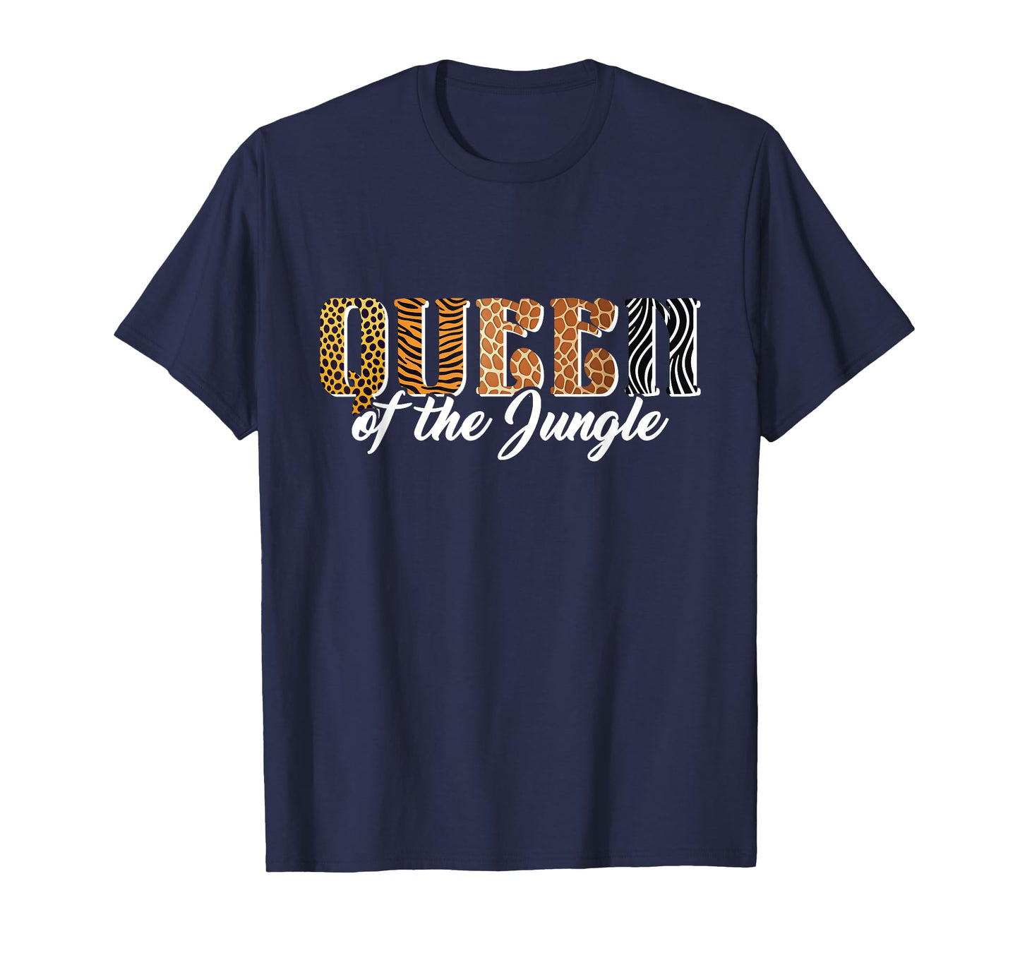 Queen of the Jungle Safari Animal Birthday Matching Women T-Shirt