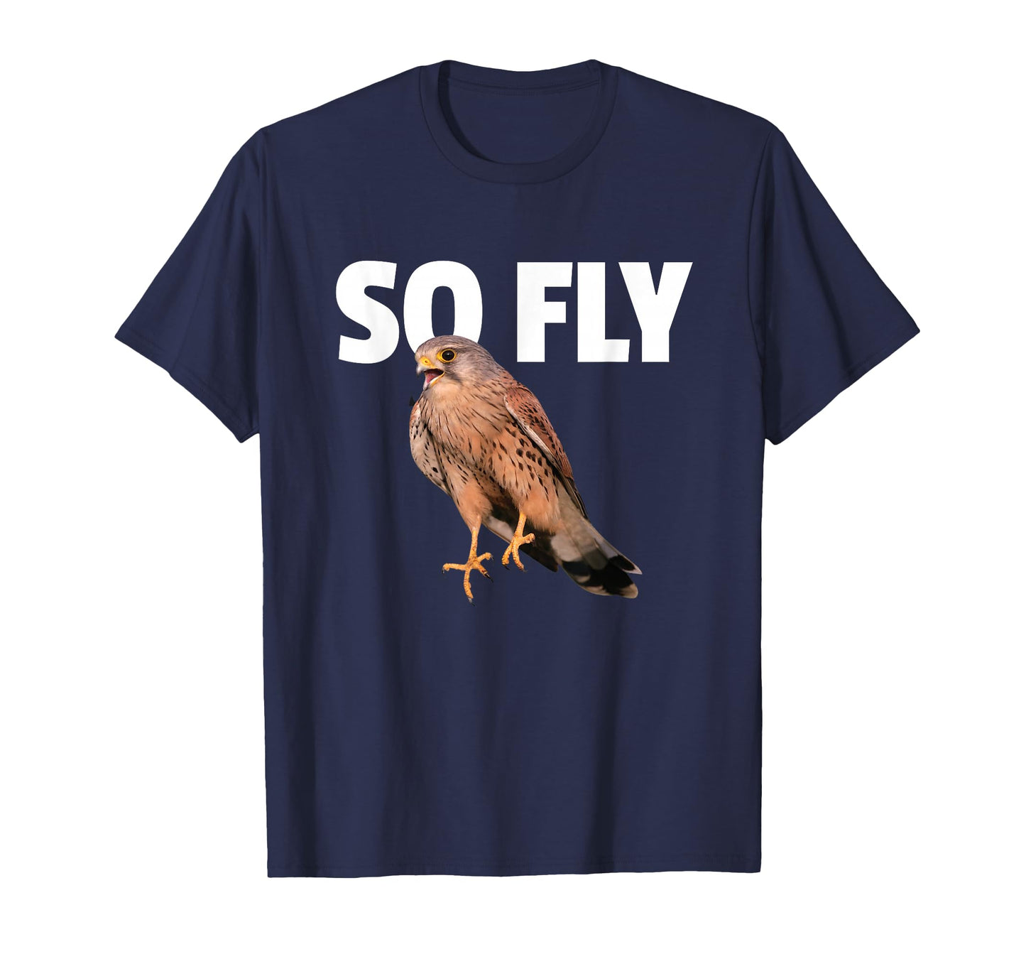 Kestrel Falcon Bird Birdwatching So Fly T-Shirt