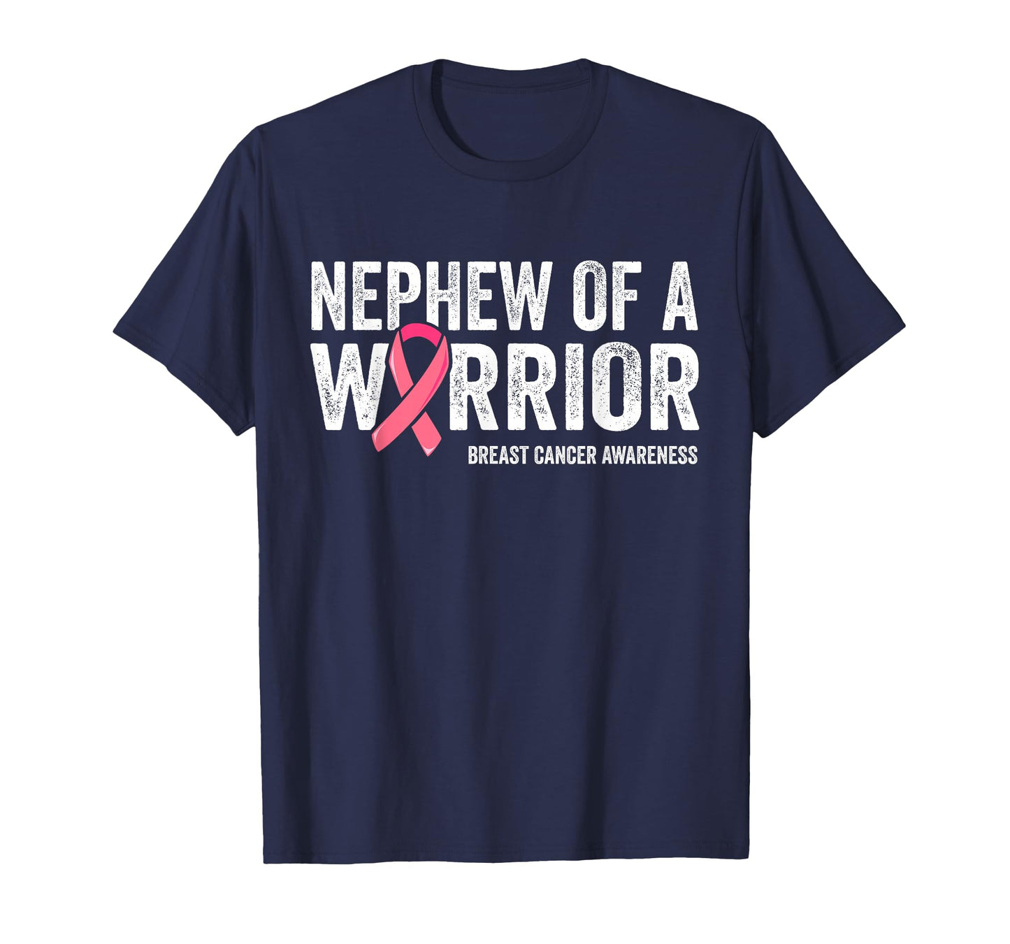 Nephew Of A Warrior Shirt, Nephew Breast Cancer Aunt T-Shirt
