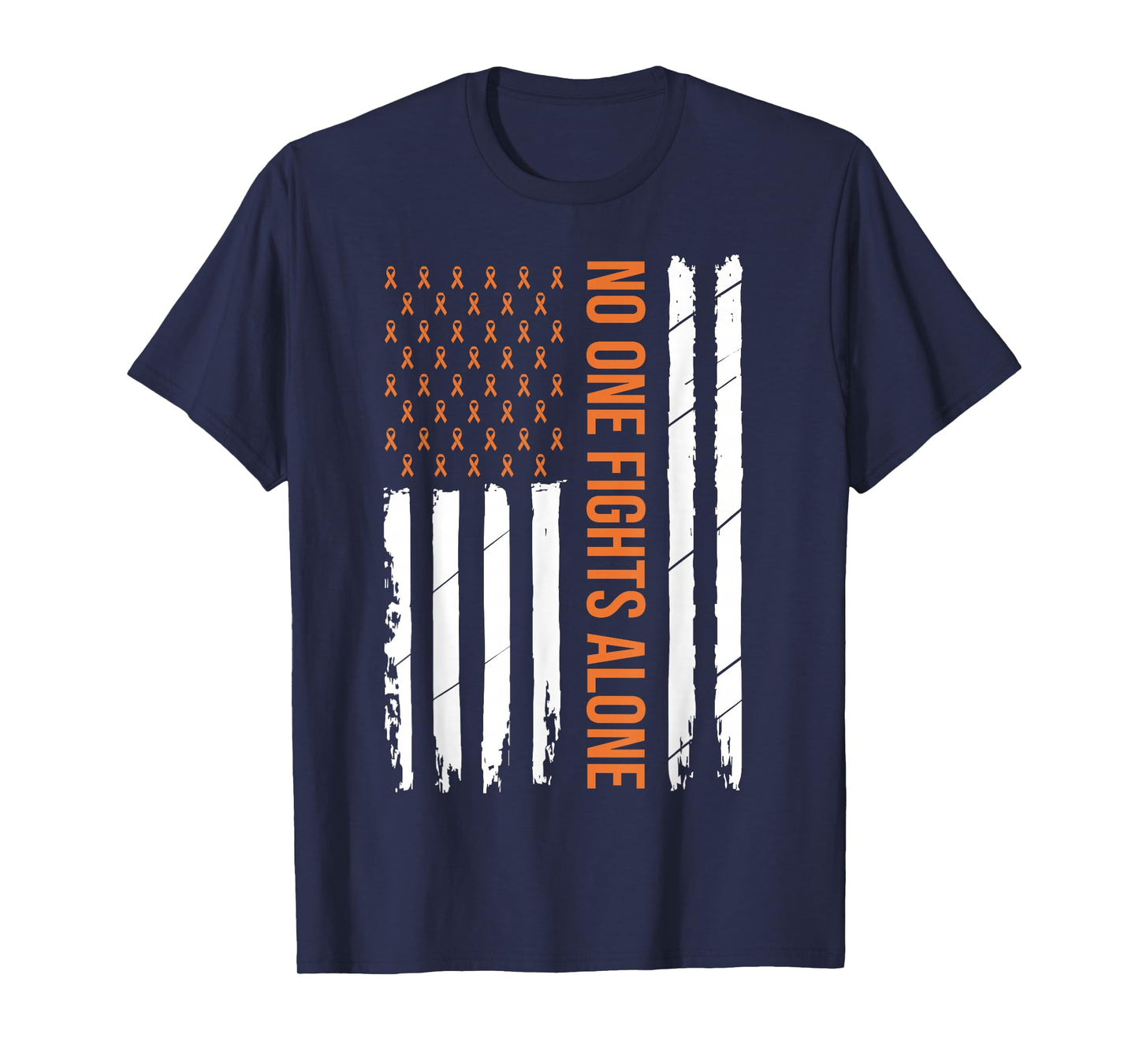 Kidney Cancer Awareness Orange Ribbon T-Shirt