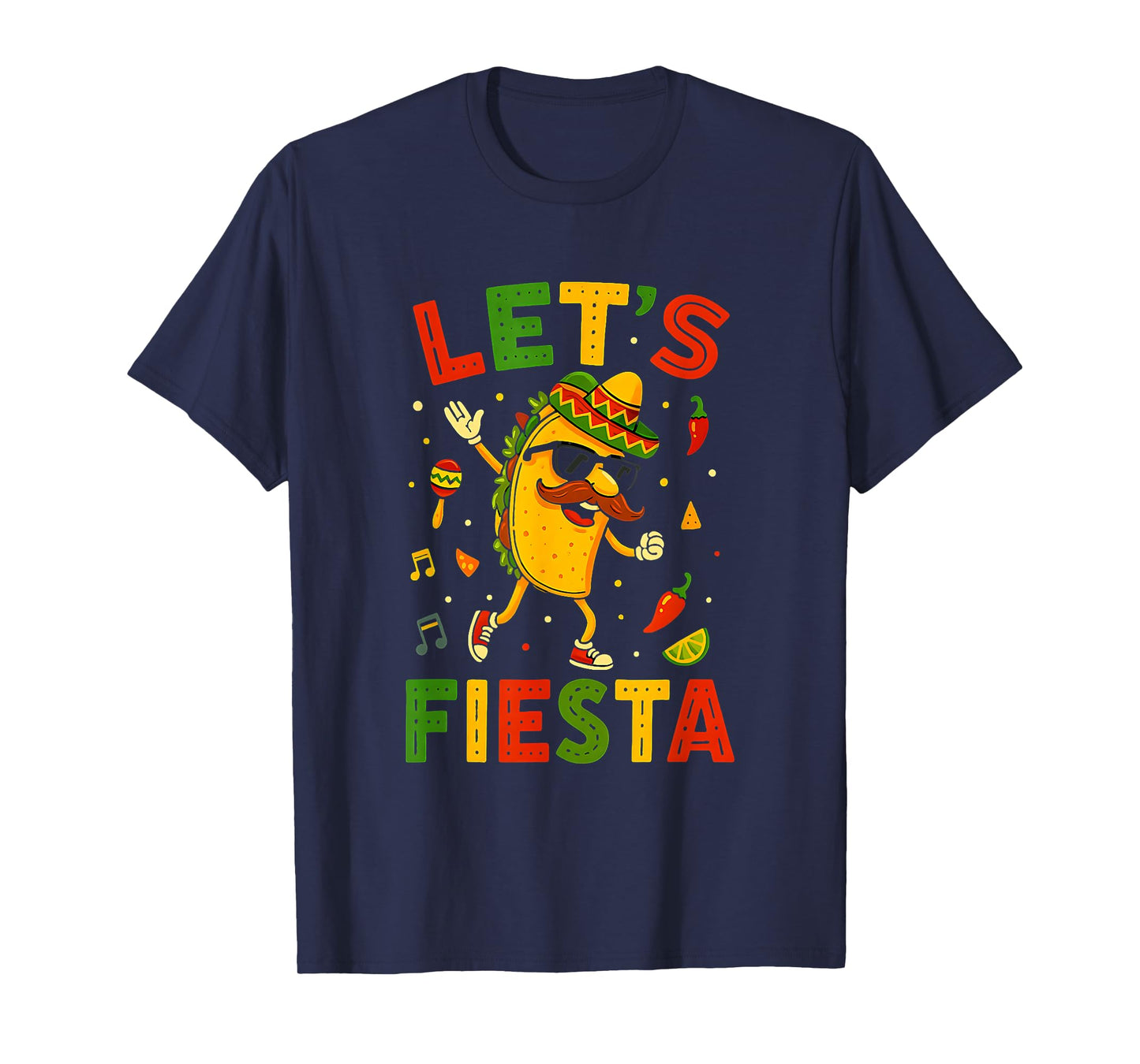 Dabbing Taco Cinco de Mayo Funny Mexican Food Dab Boys men T-Shirt