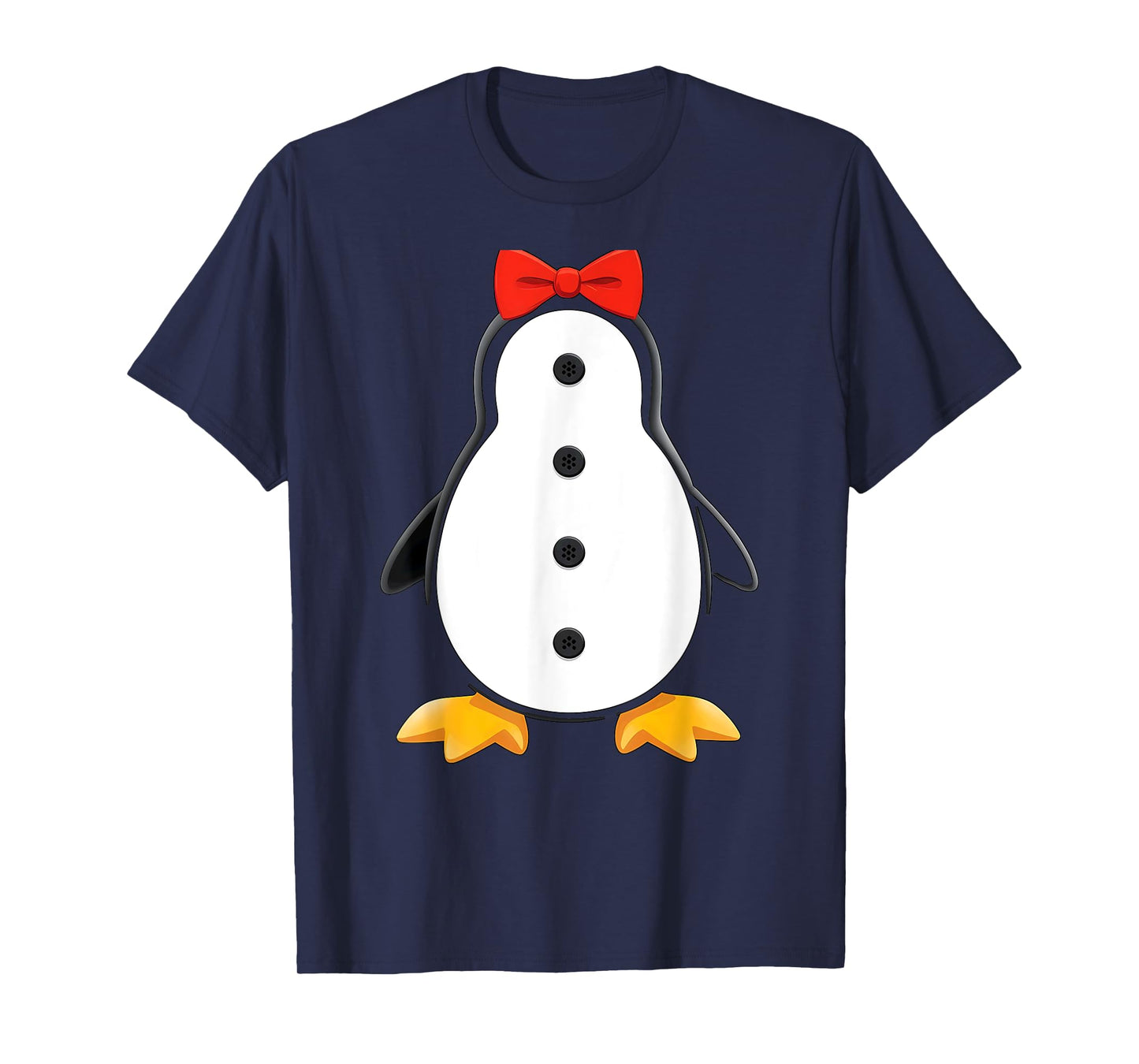 Penguin Body Tuxedo Halloween Costume T-Shirt