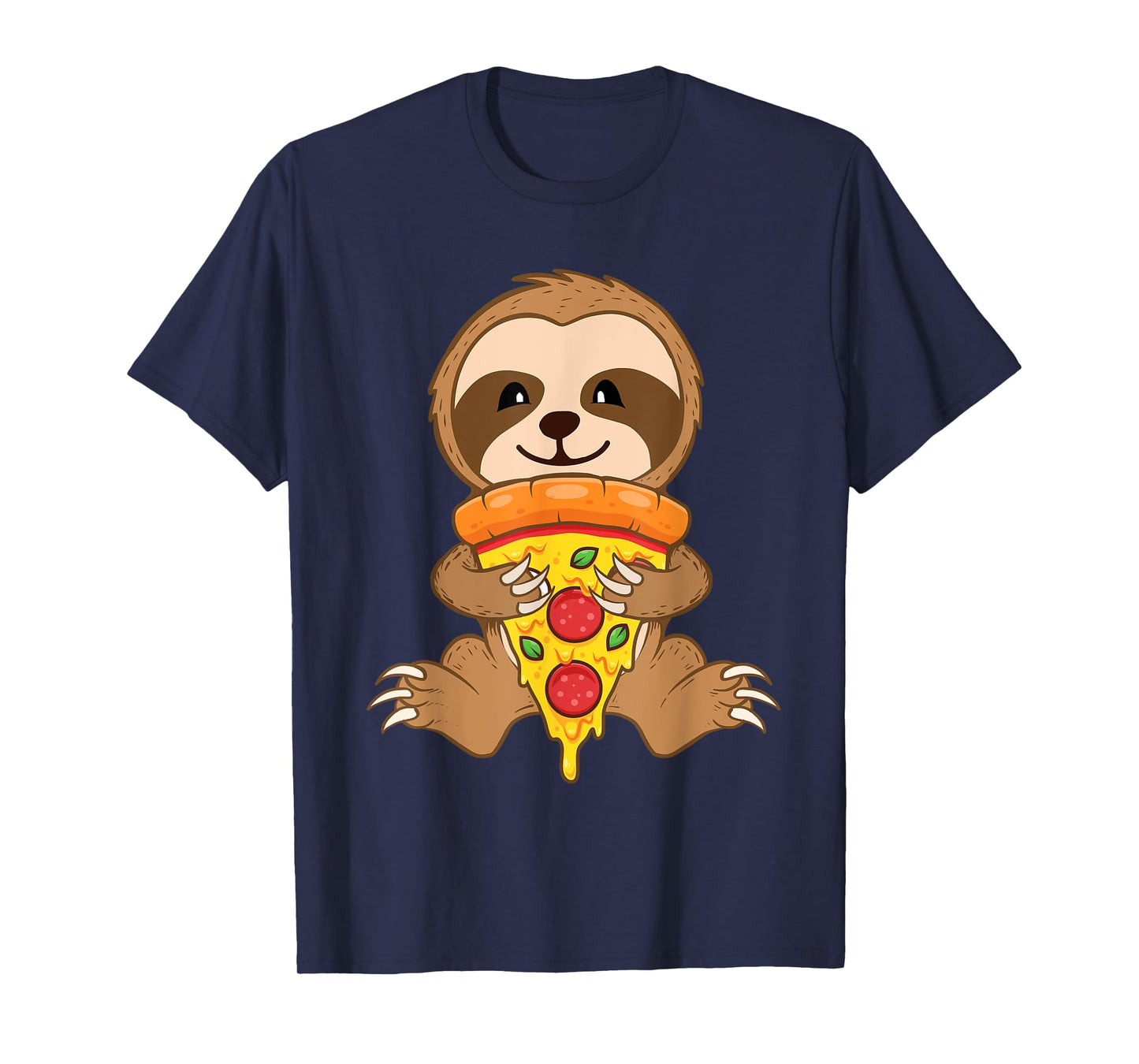 Sloth Pizza Lover - Foodie Wildlife Animal Nature Zookeeper T-Shirt