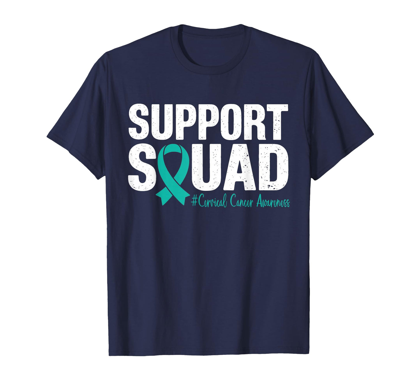 Cervical Cancer Awareness Support Squad Men Women Kids T-Shirt