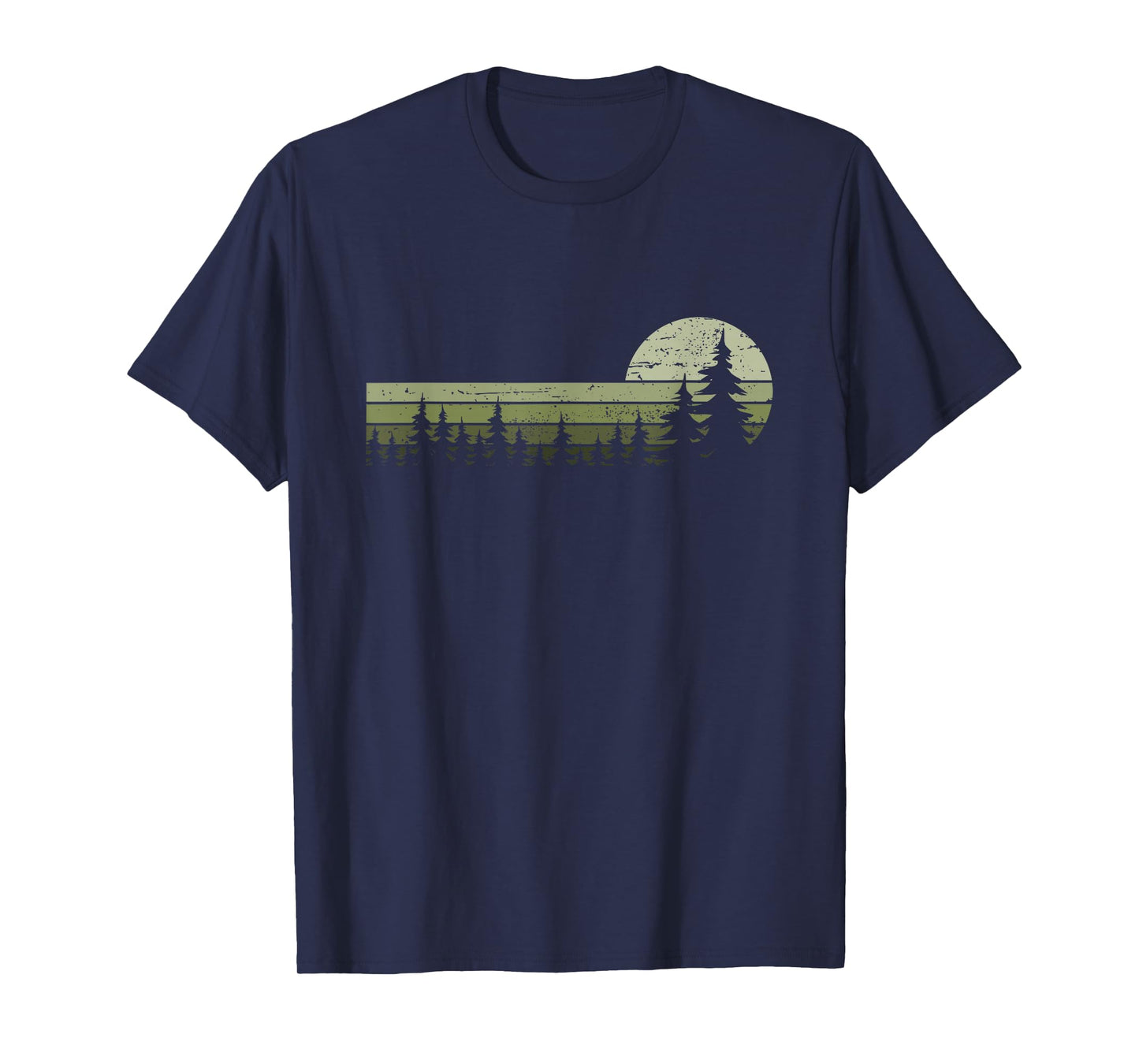 Trees Wildlife Nature Vintage Forest T-Shirt
